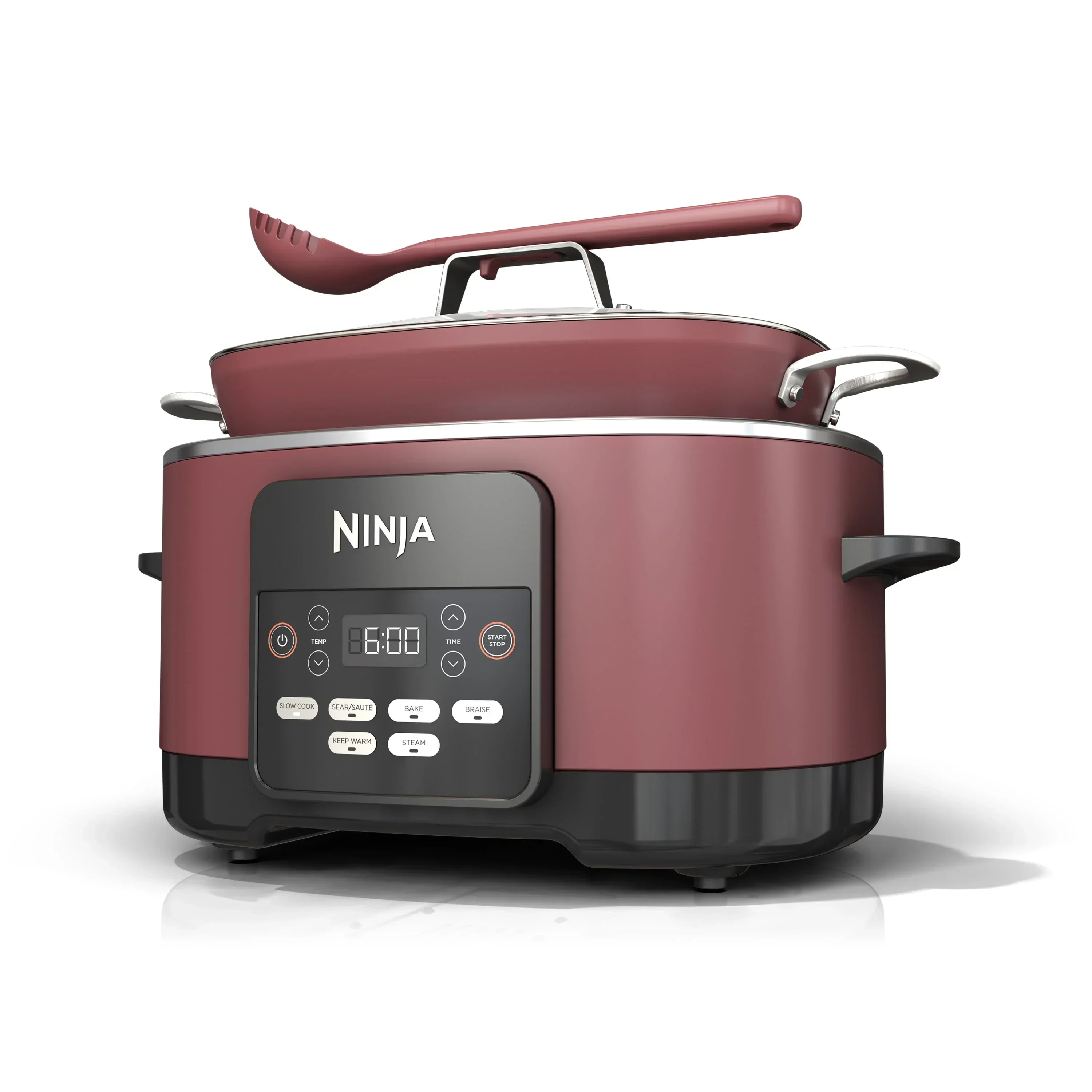 2026 NEW Ninja Foodi Possible Cooker 8.5qt Multi-Cooker, Cherry Tarte, MC1000WM