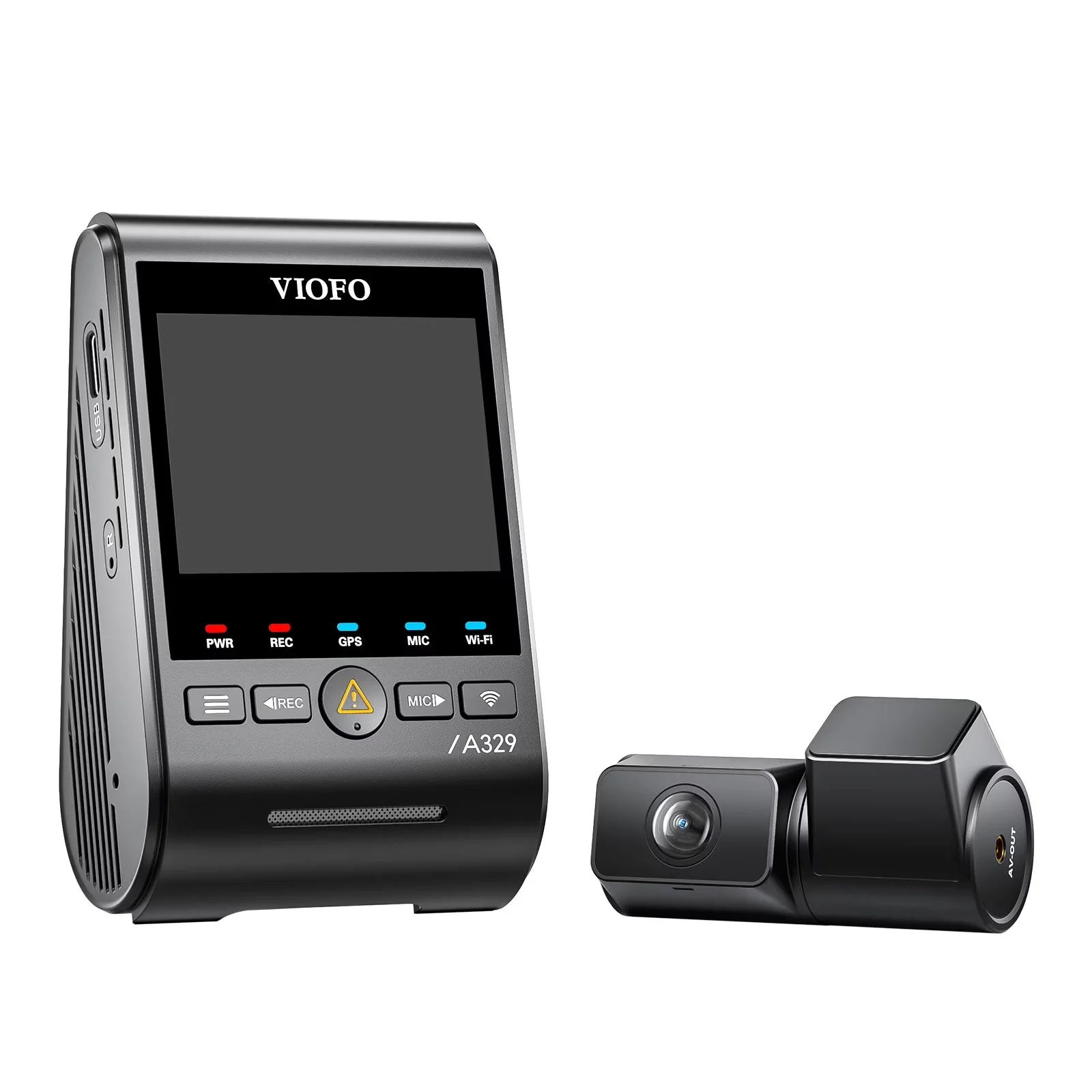 2026 NewVIOFO A329 2CH First 4K 60FPS Front and 2K Rear Wi-Fi 6 Dash Cam HDR with Sony STARVIS 2 Sensors Support SSD Storage