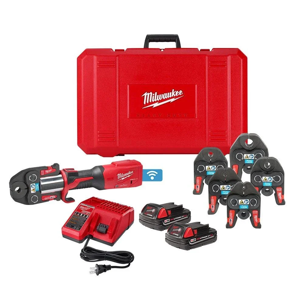 2026 NEW Milwaukee M18 FORCE LOGIC crimping tool with ONE-KEY and 1/2