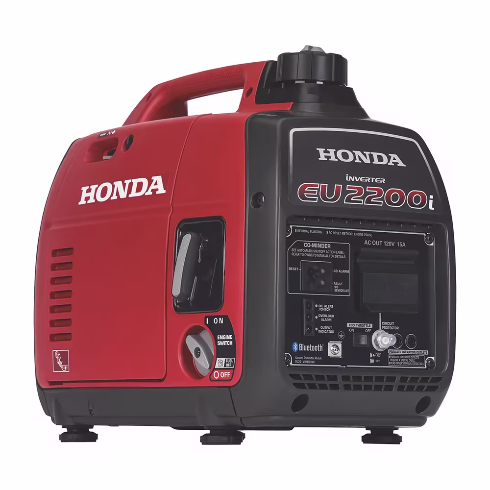 Honda EU2200i 2200-Watt Gasoline Portable Inverter Generator