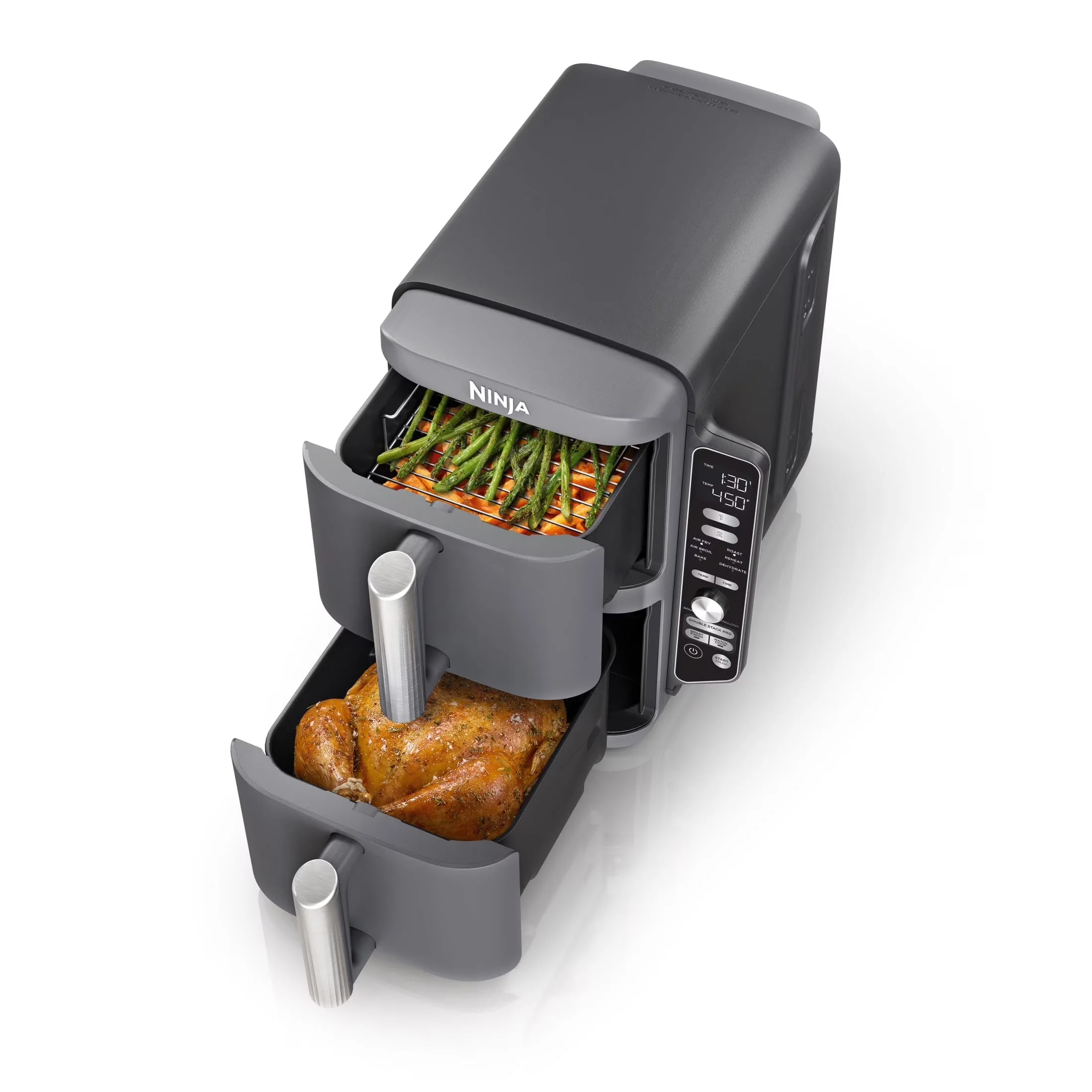 2026 NEW Ninja DoubleStack XL 10 QT 2-Basket Air Fryer