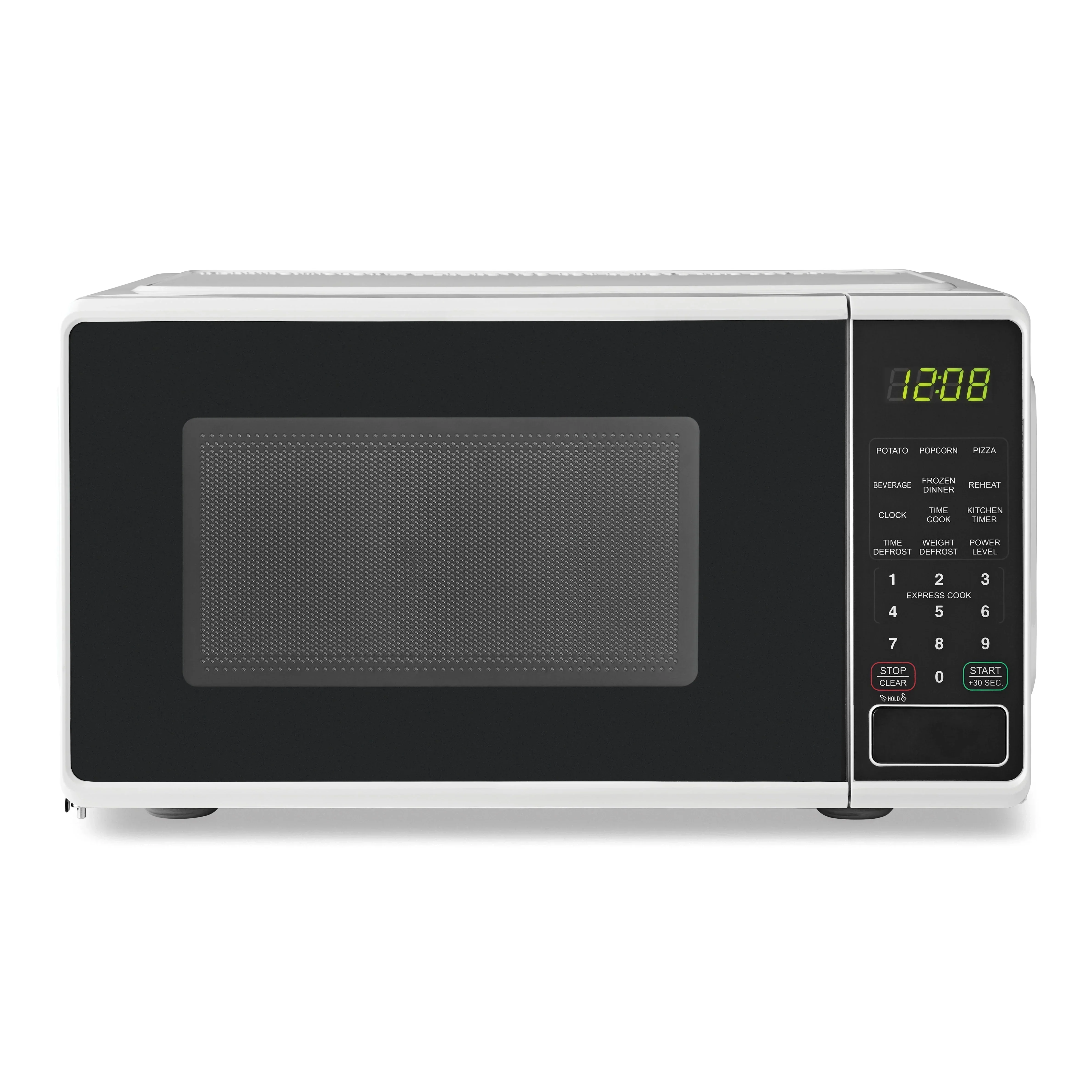 2026 NewMainstays 0.7 cu. ft. Countertop Microwave Oven, 700 Watts, White, New