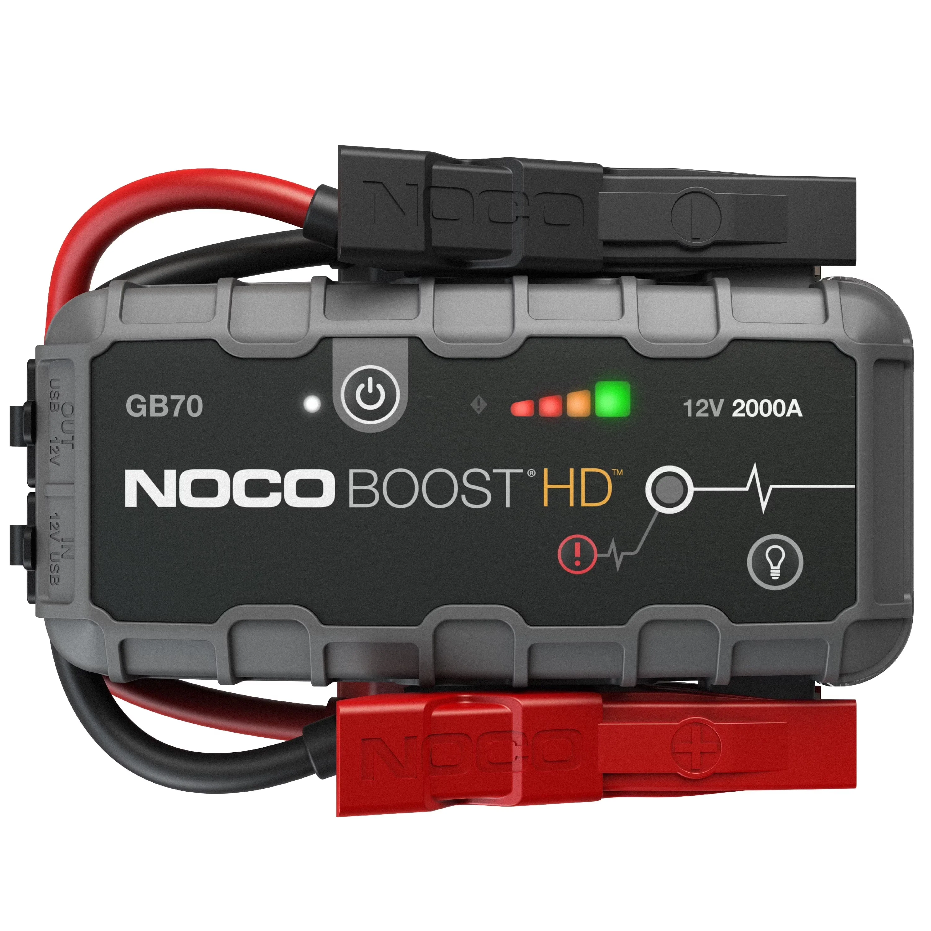 2026 NEW NOCO Boost GB70: 2000A 12V UltraSafe Portable Lithium Jump Starter