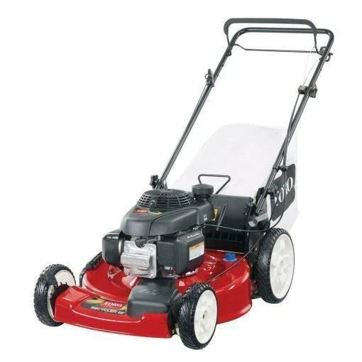 2026 NEW Self-propelled petrol lawnmower, 22 inch, 170 cm³ OHV engine, high-wheel drive, rear-wheel drive, 3-in-1 function with height adjustment, including oil