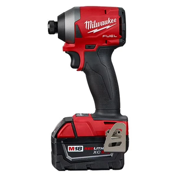 2026 NEW Milwaukee M18 Fuel 1/4" 18V Hex Impact Driver Kit 2853-22 with (2) 5Ah Batteries, Charger, & Carrying Case
