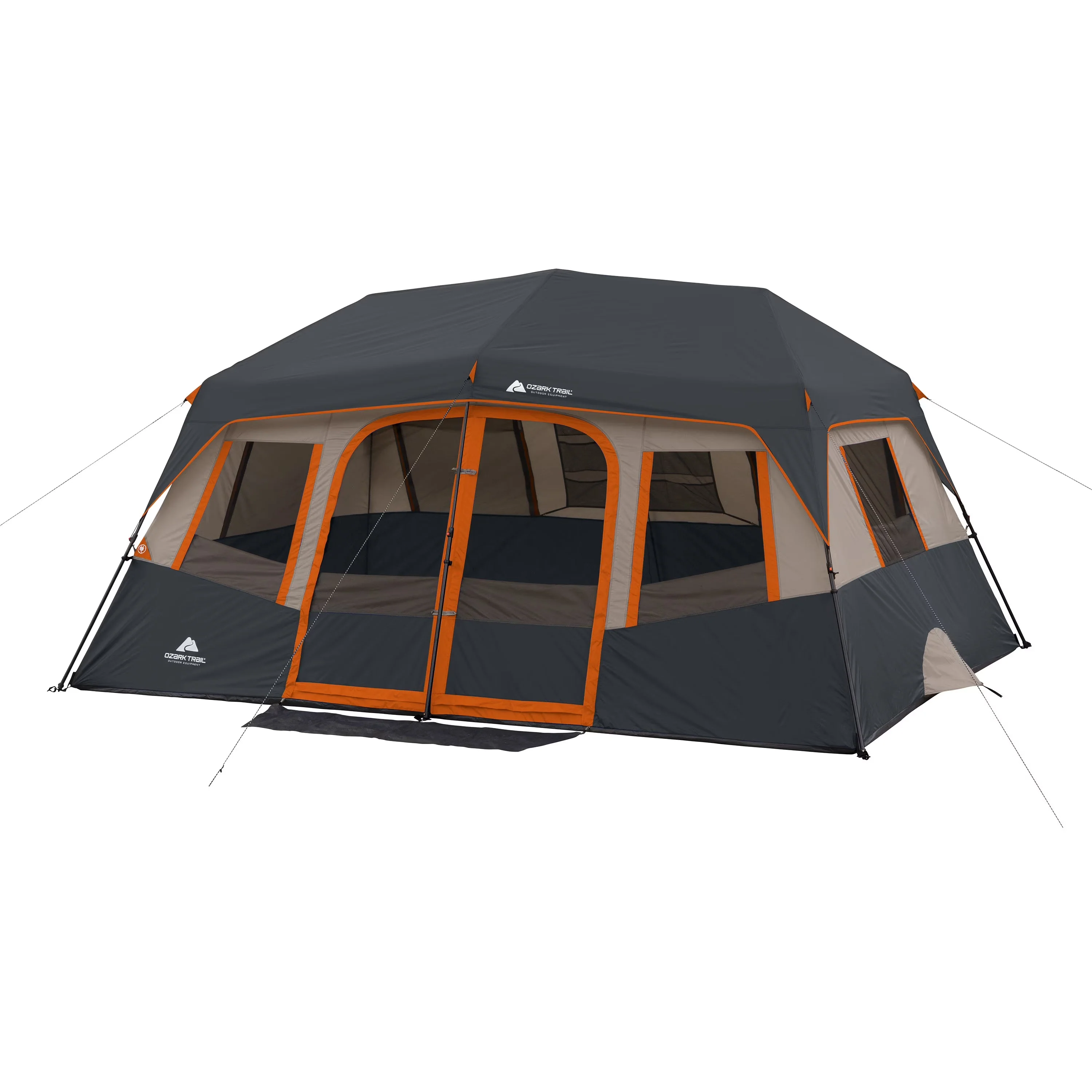 2026 NEW Ozark Trail 10-Person Instant Cabin Tent �C 2-Room Family Camping Tent with Rainfly