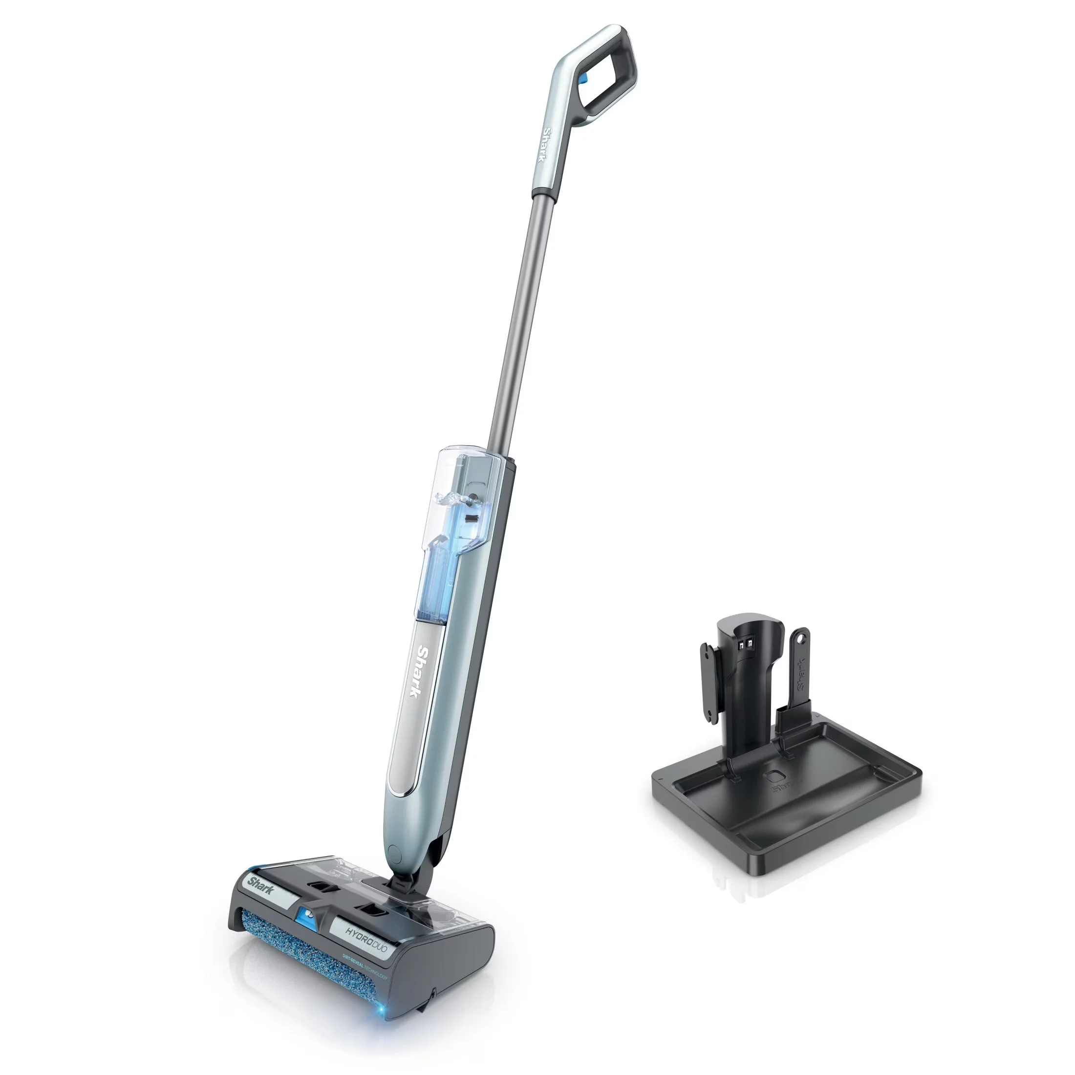 2026 NEW Shark HydroDuo with Dirt-Reveal Technology, Cordless, Hard Floor Cleaning System, Wet & Dry Debris Pickup, Mop & Scrubs All at Once, Hardwood, Tile, Laminate Floors, WW200