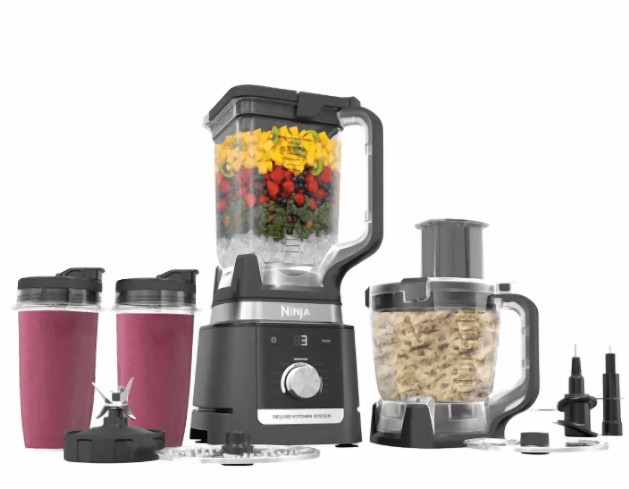 2026 NEW Ninja Deluxe Kitchen System with 88-oz. Pitcher, 9-Cup Processor, & Auto-iQ