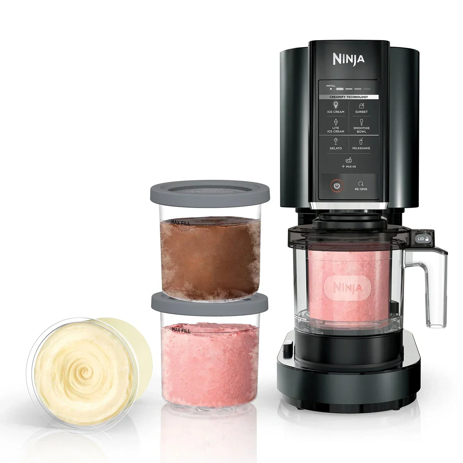 2026 NEW Open Box Ninja CN315A Creami Ice Cream & Sorbet Maker, 7 Frozen Treat Programs, 4 Pints