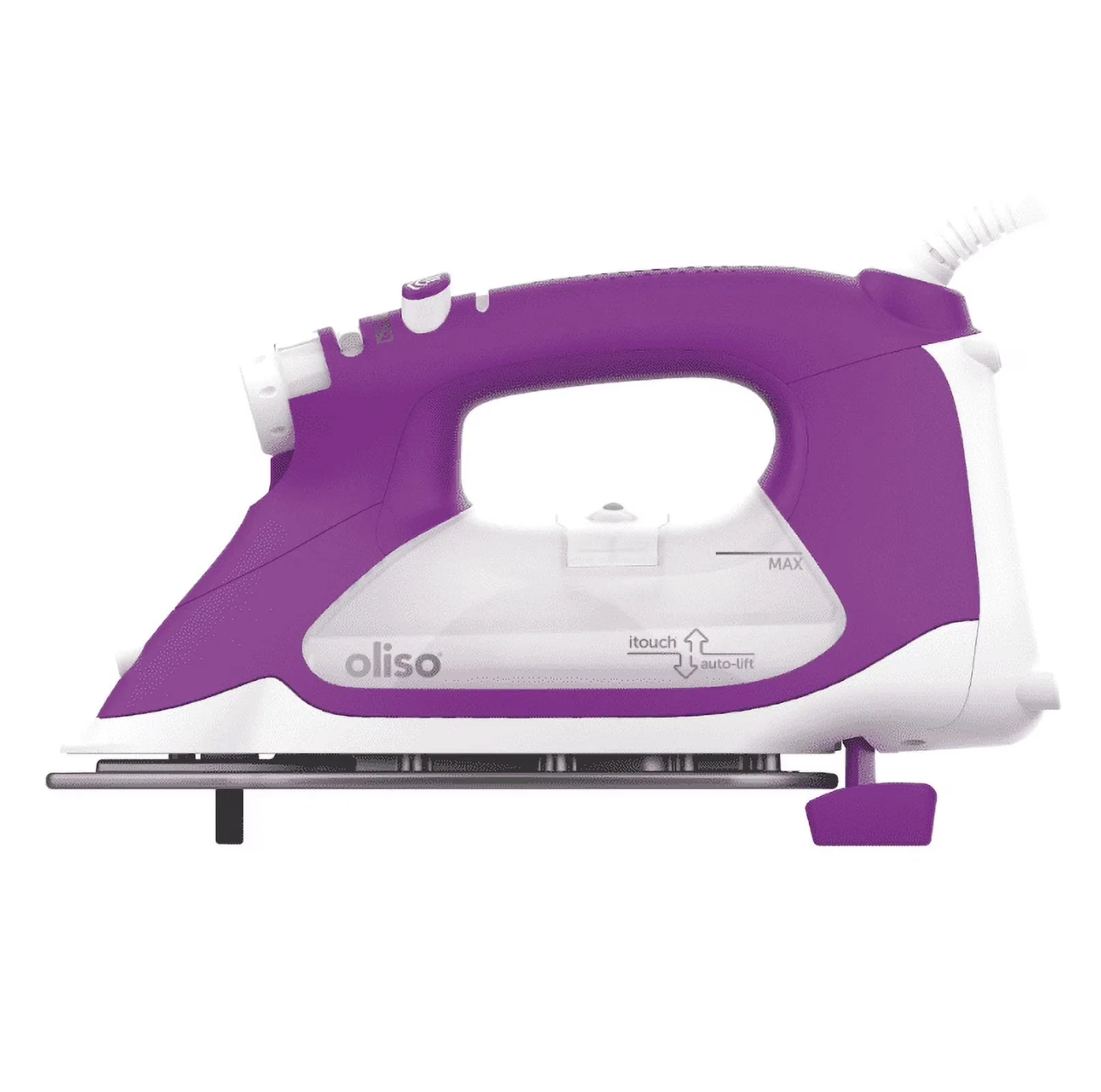 2026 NEW Oliso TG1600 Pro Plus 1800 Watt SmartIron with Auto Lift - for Clothes, Sewing, Quilting and Crafting Ironing | Diamond Ceramic-Flow Soleplate Steam Iron, Yellow