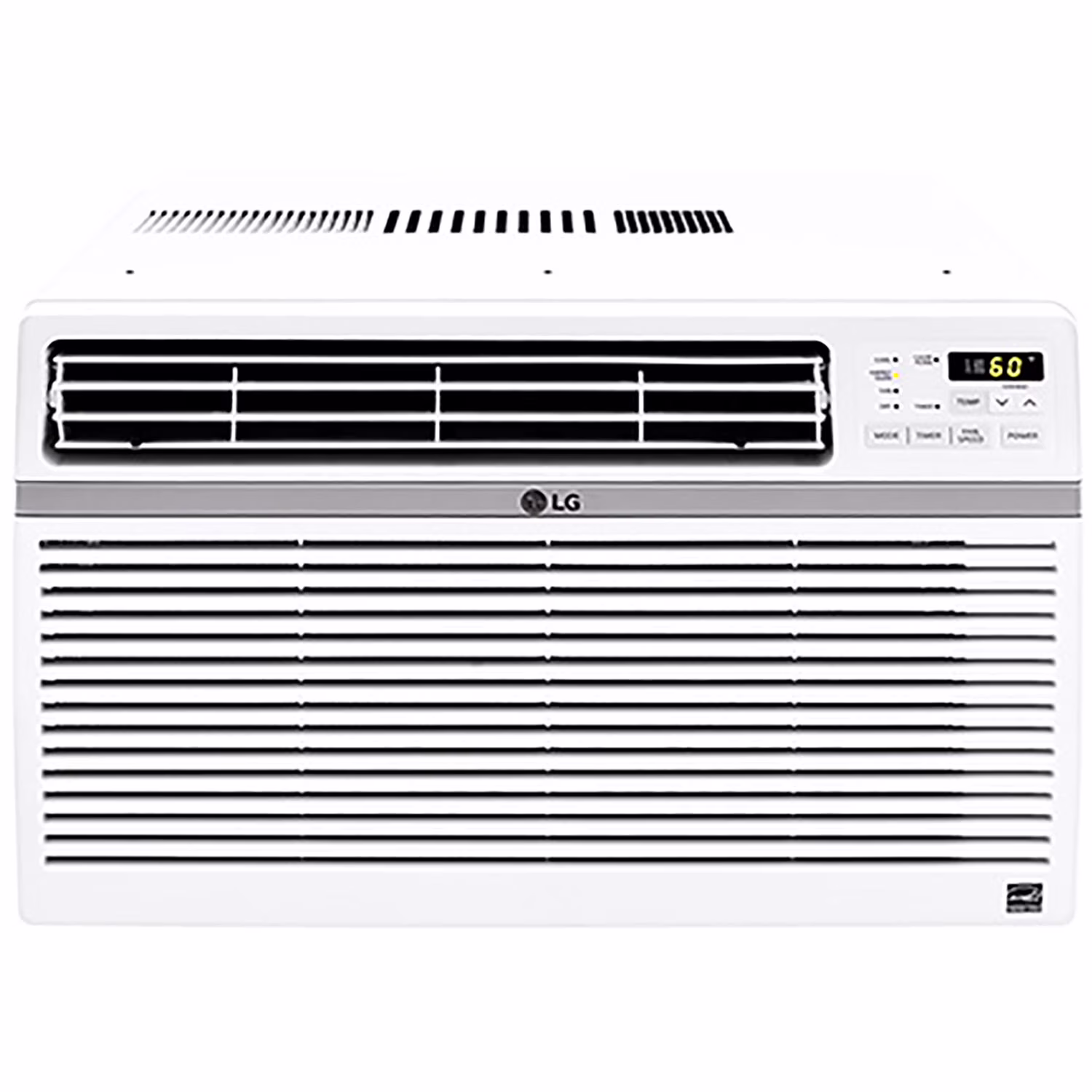 LG 8, 000 BTU 340 Sq Ft Window Air Conditioner with Remote Control, White, LW8016ER
