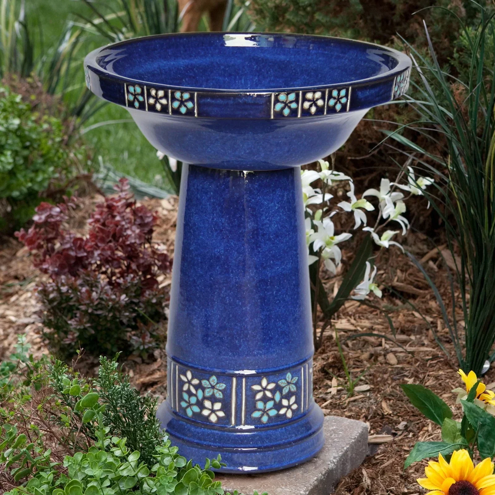 2026 NEW Louisa Solar Birdbath