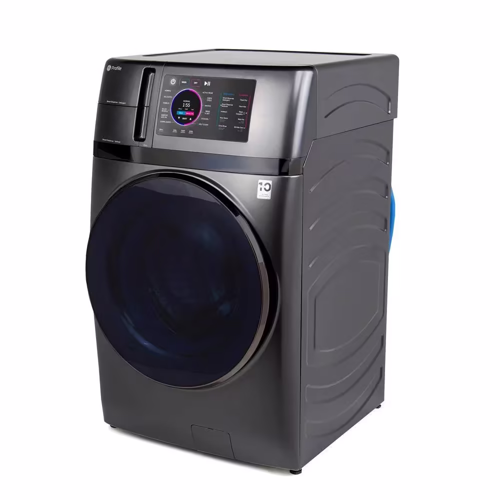 Profile 4.8 cu. ft. UltraFast Combo Washer Dryer with Ventless Heat Pump Technology in Carbon Graphite
