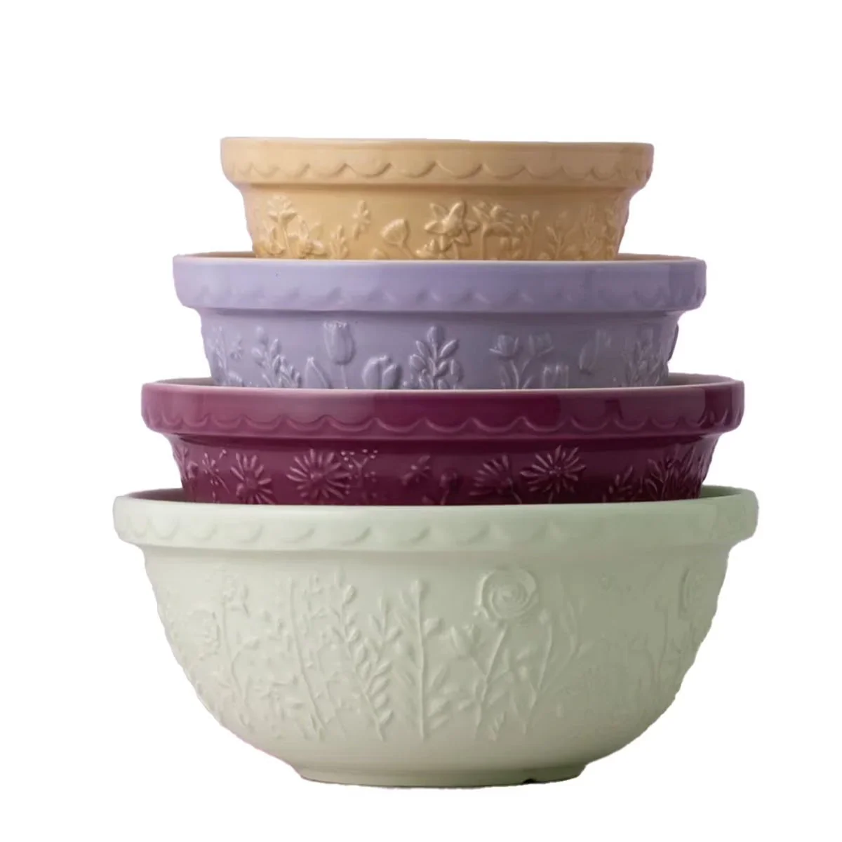 2026 NEW Mason Cash In The Meadow Bouquet Mixing Bowl Set | Set of 4