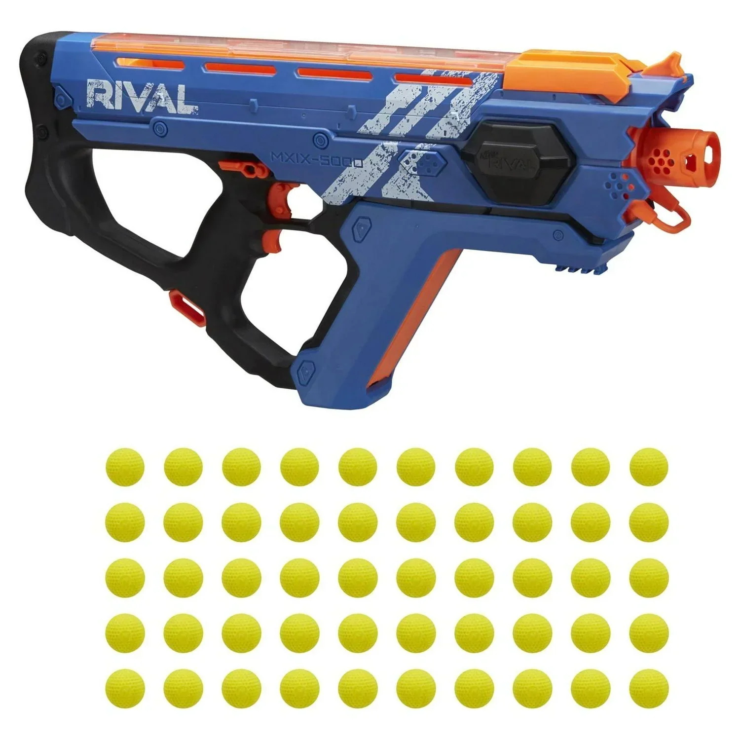 2026 NEW Nerf Perses MXIX-5000 Rival Motorized Blaster (Blue)