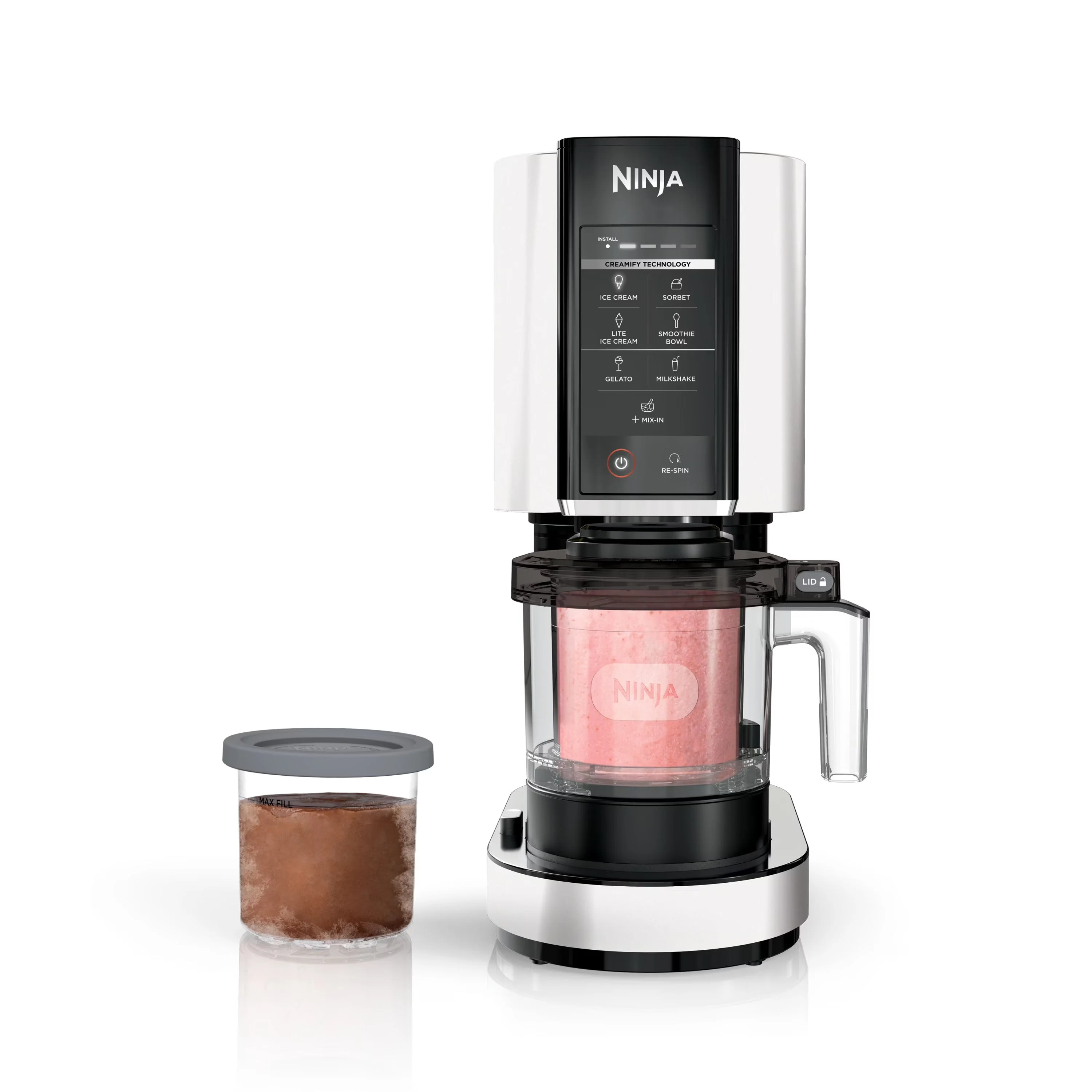 2026 NEW Ninja. CREAMi., Ice Cream Maker and Frozen Treat Maker with 7 One-Touch Programs, NC300WMWH