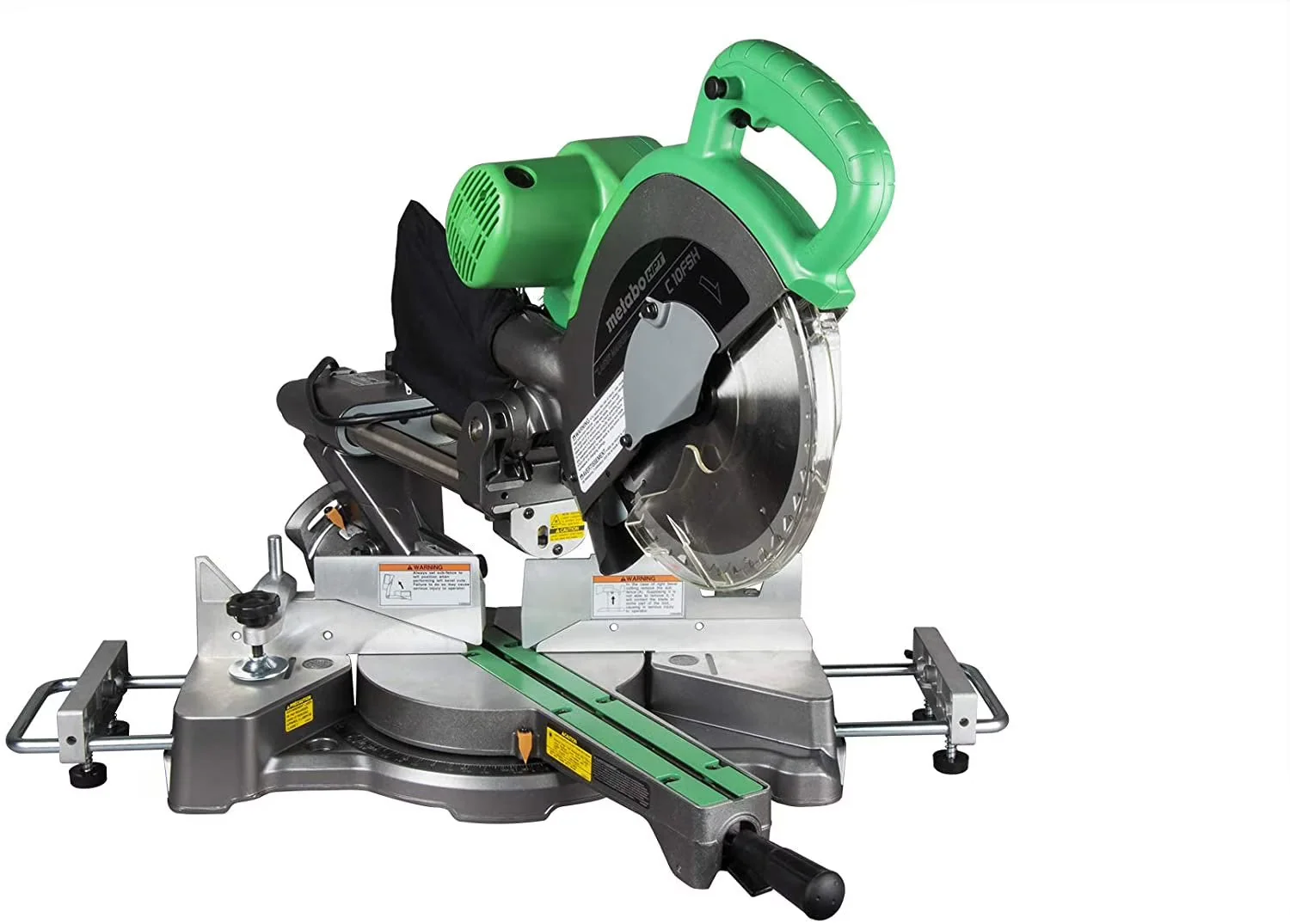 2026 NEW Metabo HPT 10-Inch Sliding Compound Miter Saw, Adjustable Laser Guide, Double Bevel, Electronic Speed Control, 12 Amp Motor, Electric Brake C10FSHS