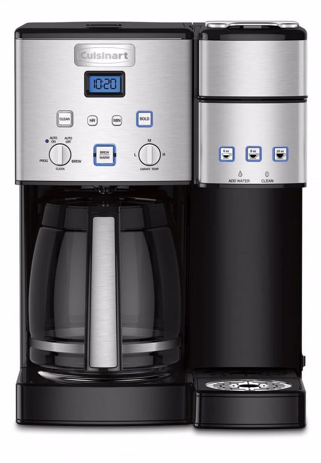 Cuisinart Coffee Makers Coffee Center — 12 Cup Coffeemaker and Single - Serve Brewer