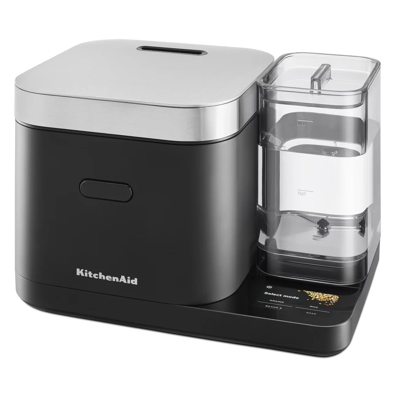 2026 NEW KitchenAid Grain and Rice Cooker 8 Cup with Automatically Sensing Integrated Scale + Water Tank, KGC3155BM