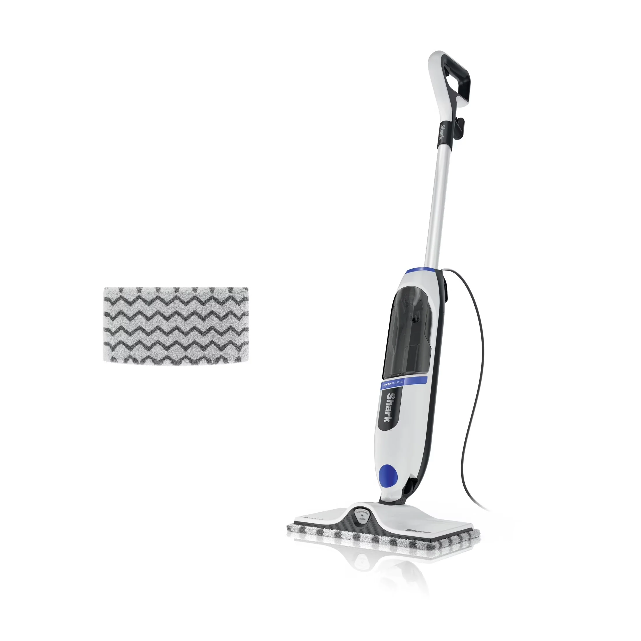 2026 NEW Shark SteamSpot Steam Mop with Steam Blaster for Sealed Hard Floors, XL Removable Tank, Washable Dirt Grip Pad, 2 Modes,S2000