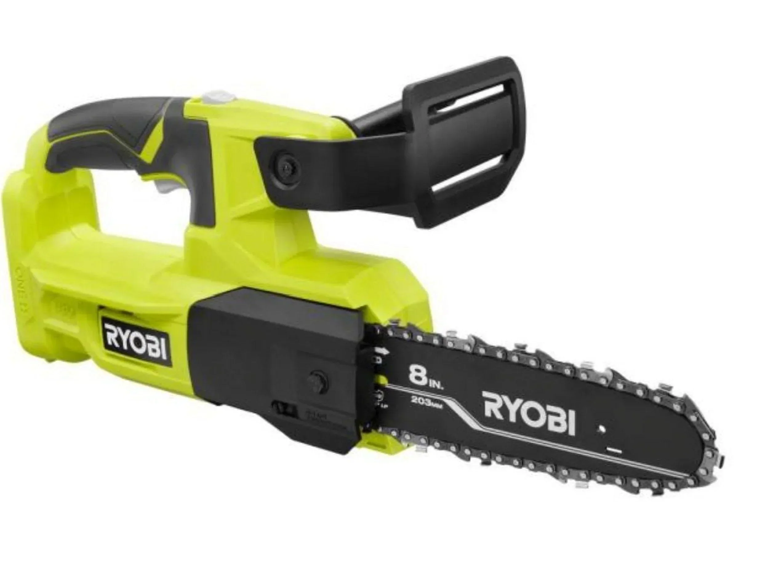 2026 NEW Ryobi One+ 8 in. 18-Volt Lithium-Ion Battery Pruning Chainsaw (Tool-Only)