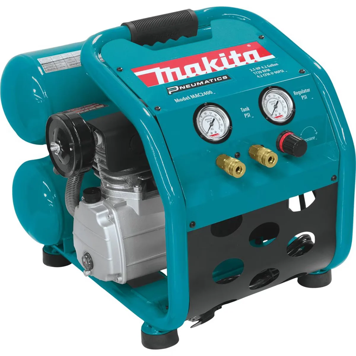 2026 NEW Makita 2.5 HP Big Bore&trade; Air Compressor (Twin Stack)