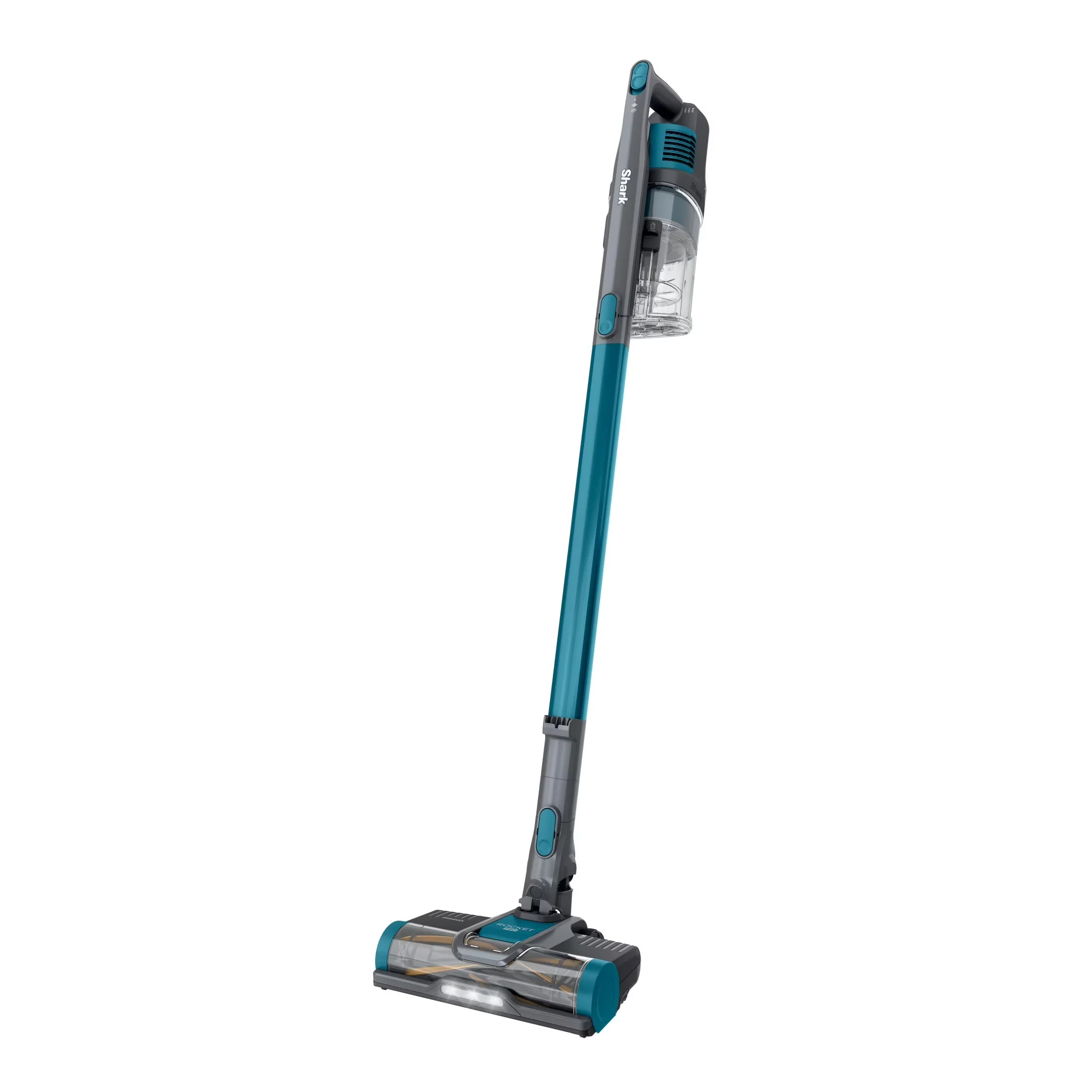 2026 NEW Shark Pet Pro Bagless Cordless Stick Vacuum, Carpets and Hardfloors, Powerfins Brushroll, No Hair Wrap, Up to 40 Min Runtime, XL Dust Cup, IZ240 Teal