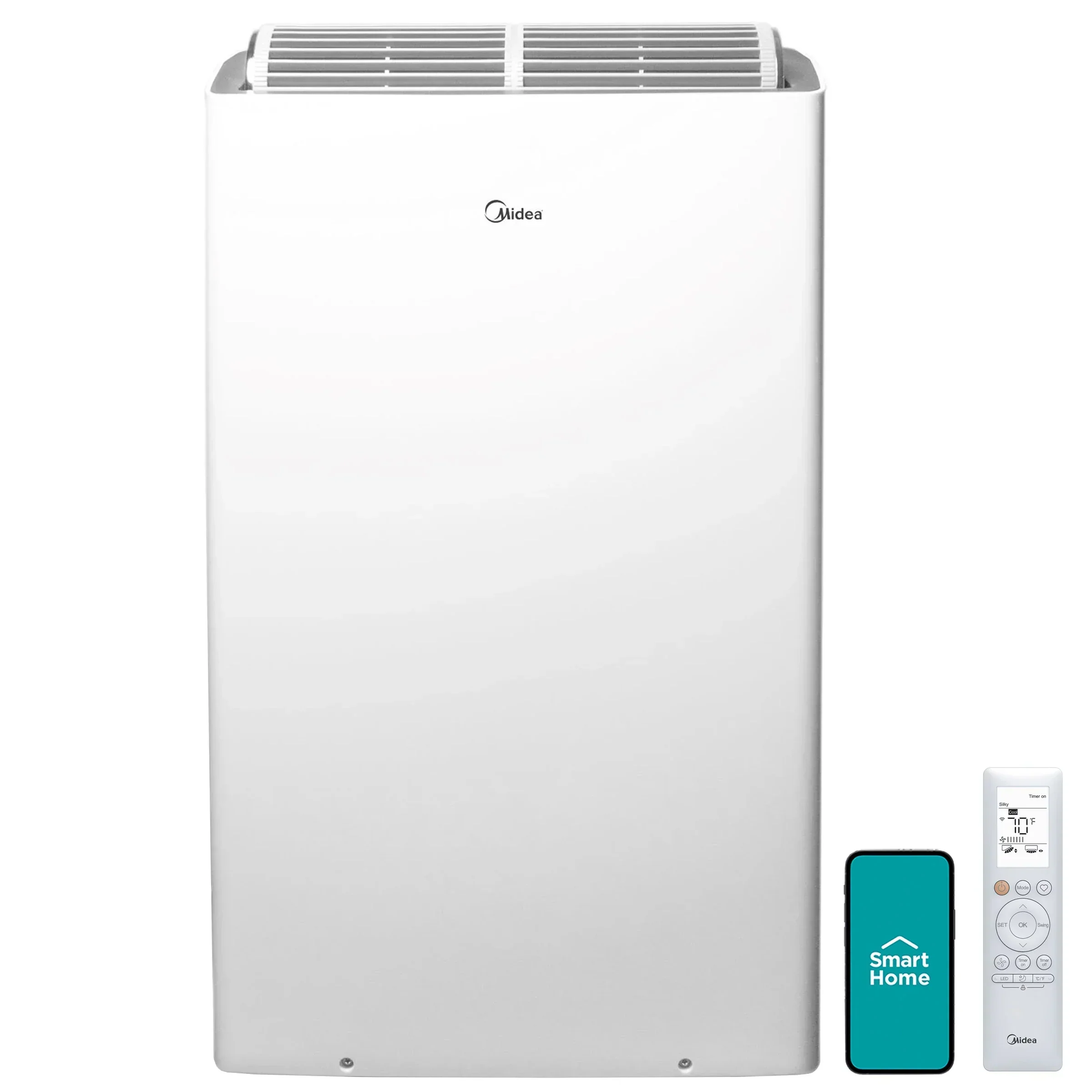 2026 NEW Midea 12,000 BTU DUO Smart Inverter Portable Air Conditioner
