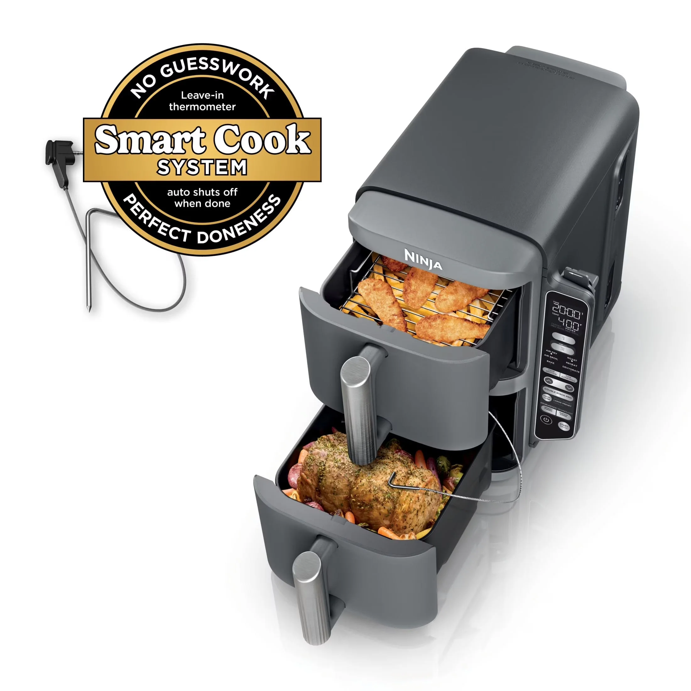 2026 NEW Ninja DoubleStack XL Smart 2-Basket Air Fryer