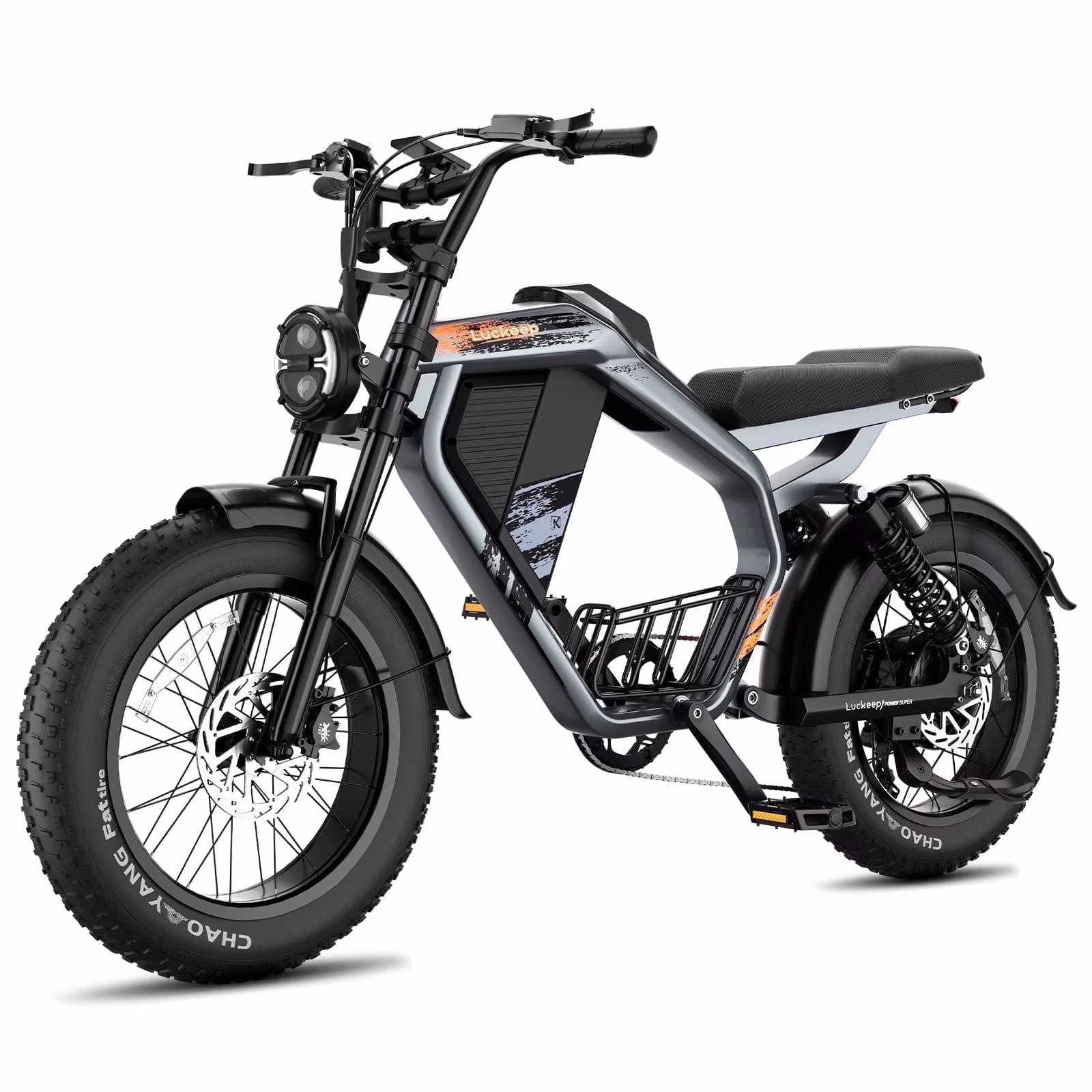 Luckeep M5 Electric Bike for Adults/Teen, 1500W Peak Motor, Max 32MPH, 48V 15AH Battery, Max 60 Miles Electric