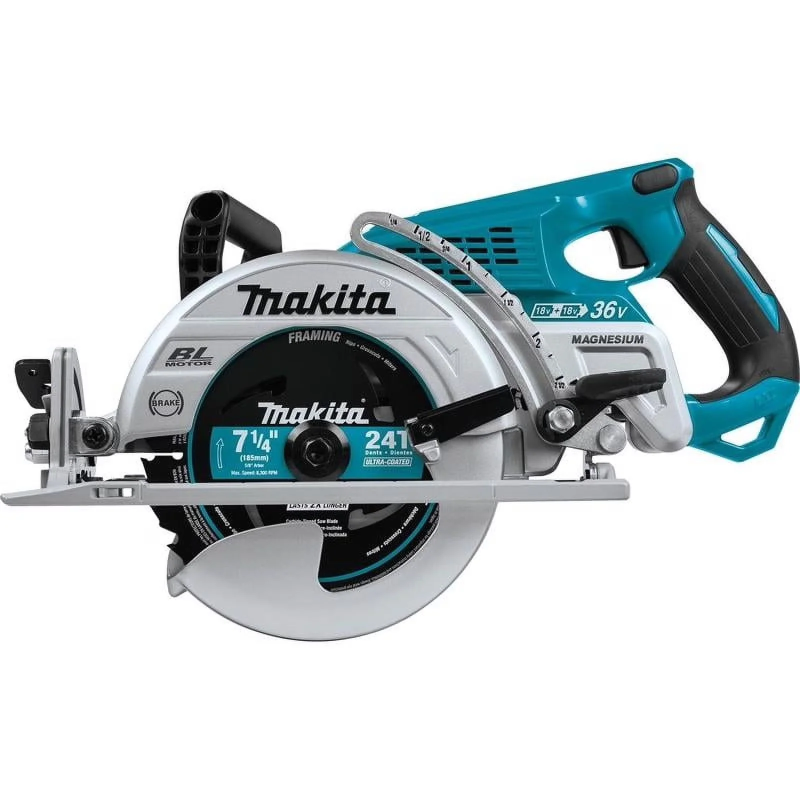 2026 NEW Makita Circular Saw, 7.25 in Dia, 5100 RPM XSR01Z