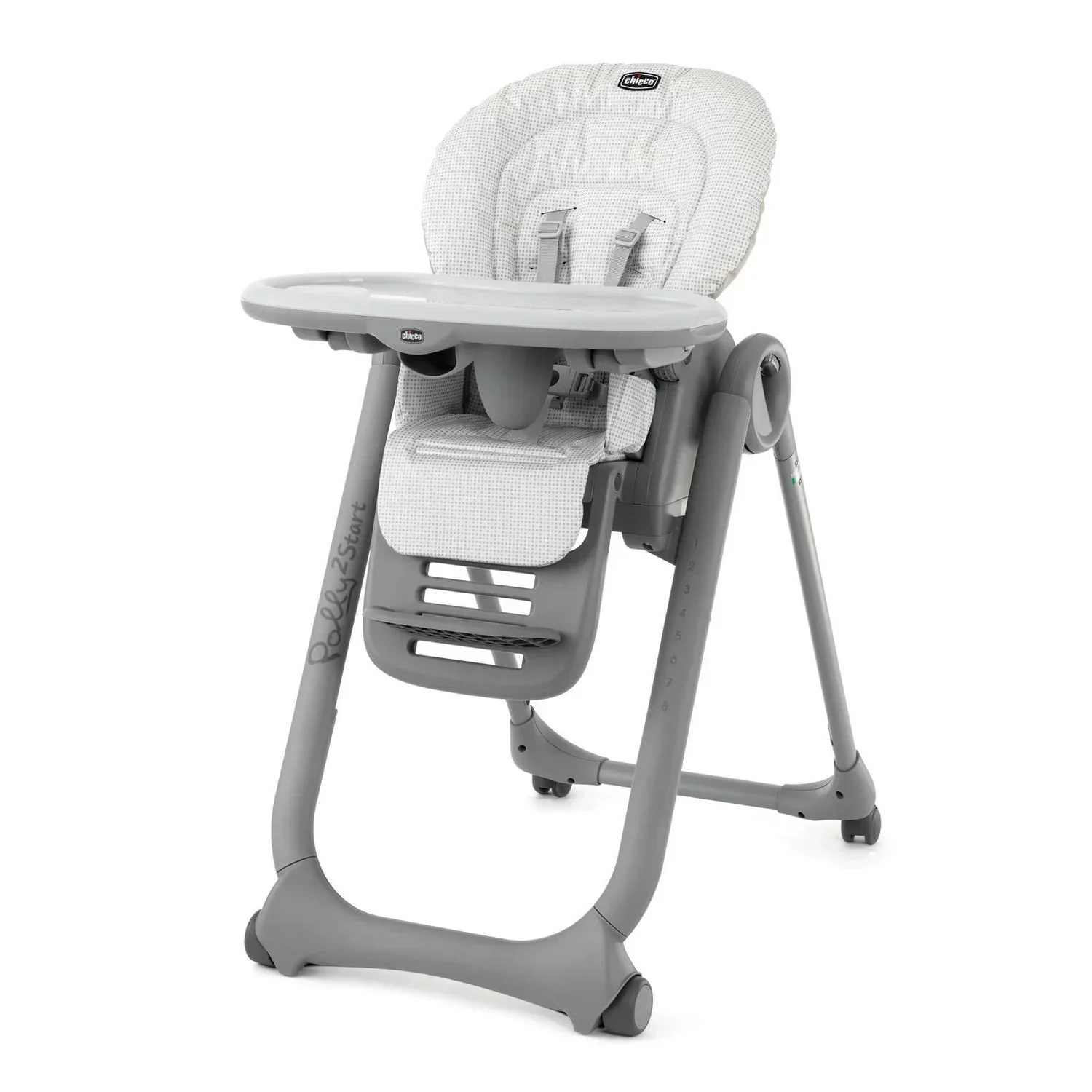 2026 NewChicco Polly2Start High Chair - Pebble (Beige). New