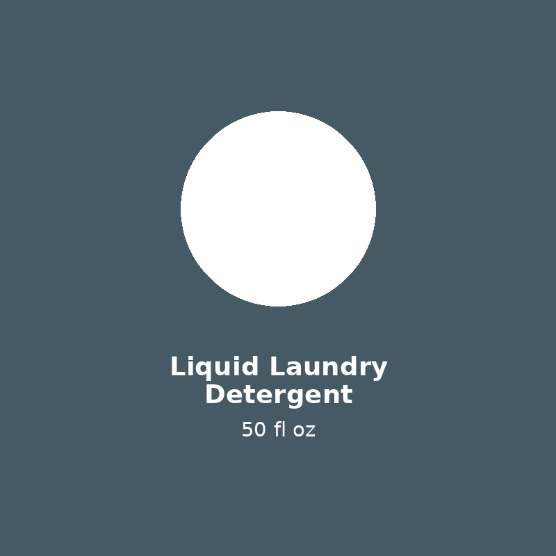 Liquid Laundry Detergent