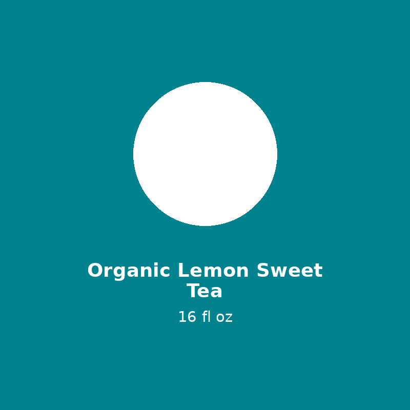Organic Lemon Sweet Tea