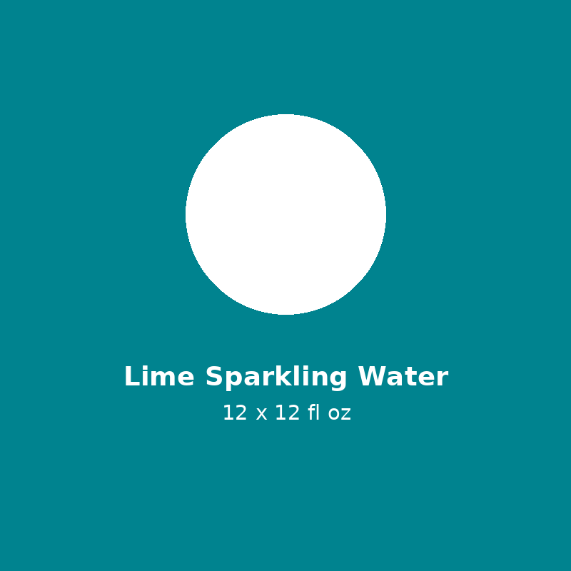 Lime Sparkling Water