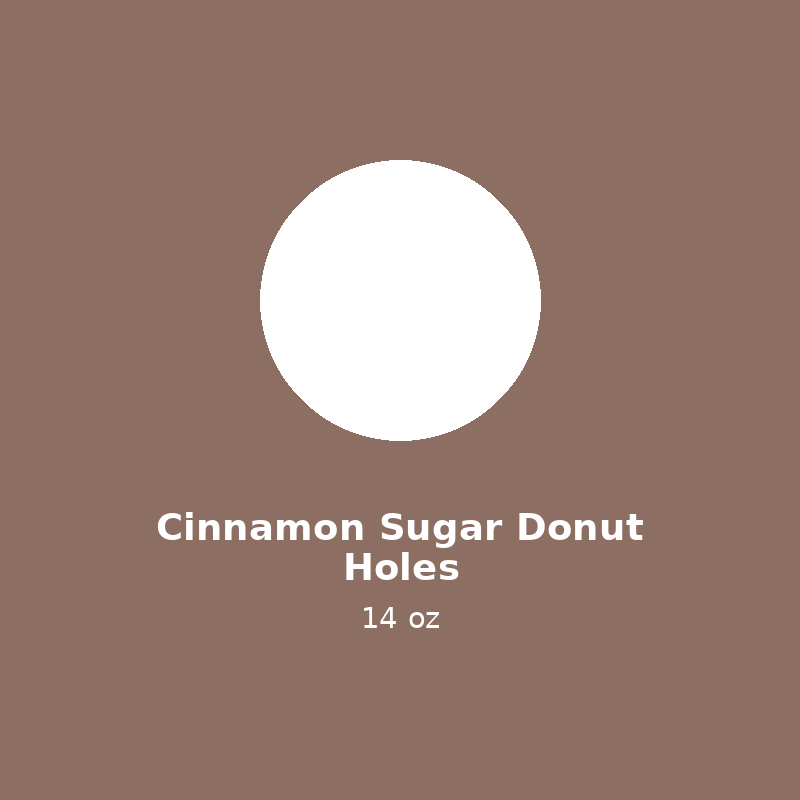 Cinnamon Sugar Donut Holes