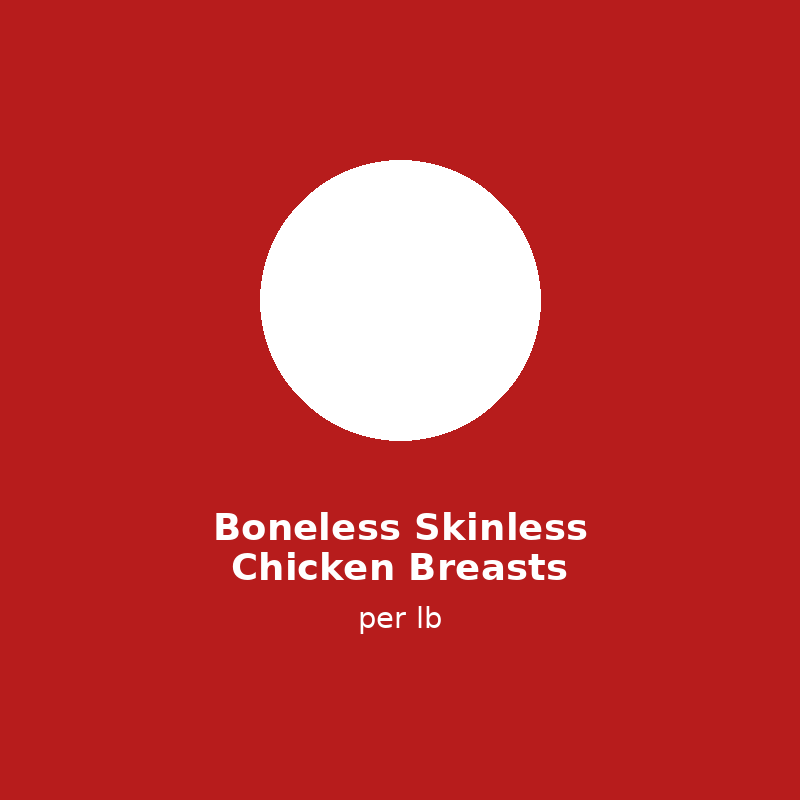 Boneless Skinless Chicken Breasts
