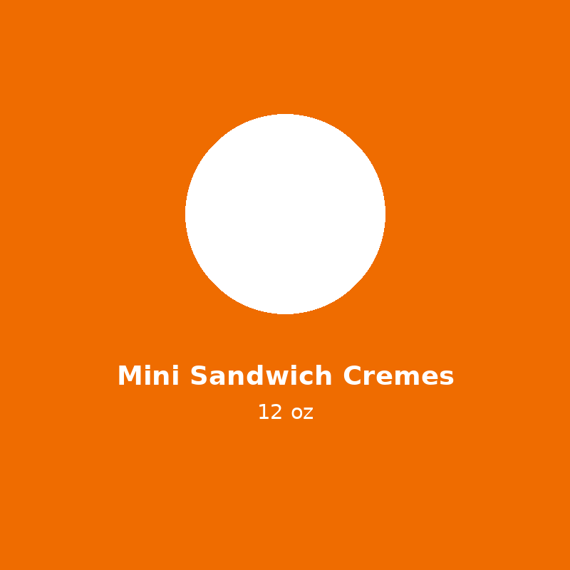 Mini Sandwich Cremes