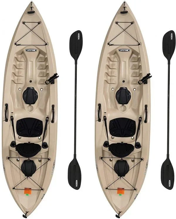 2026 NEW Lifetime 90806 Tamarack Angler 100 Fishing Kayak C 2-Pack (Paddles included)