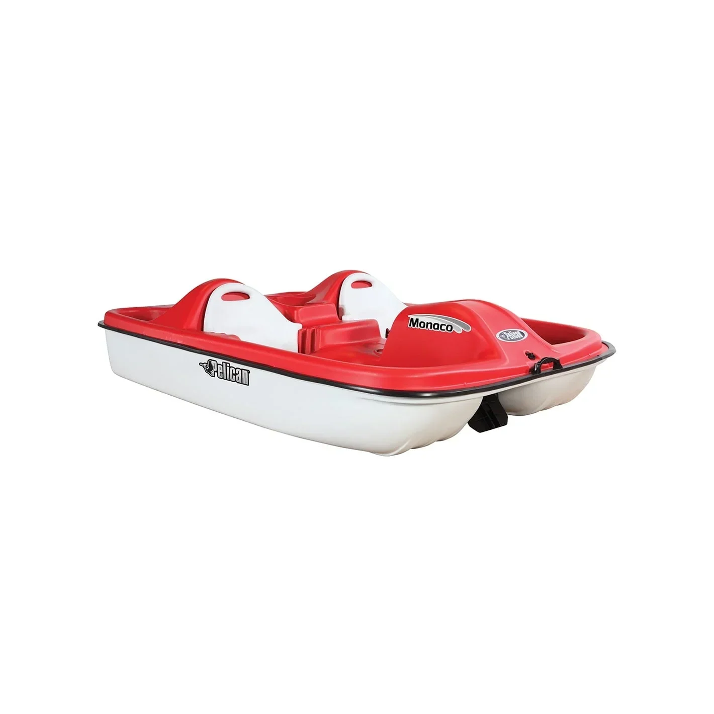 2026 NEW Pelican Sport - PEDAL BOAT MONACO - Adjustable 5 Seat Pedal Boat, Red/White