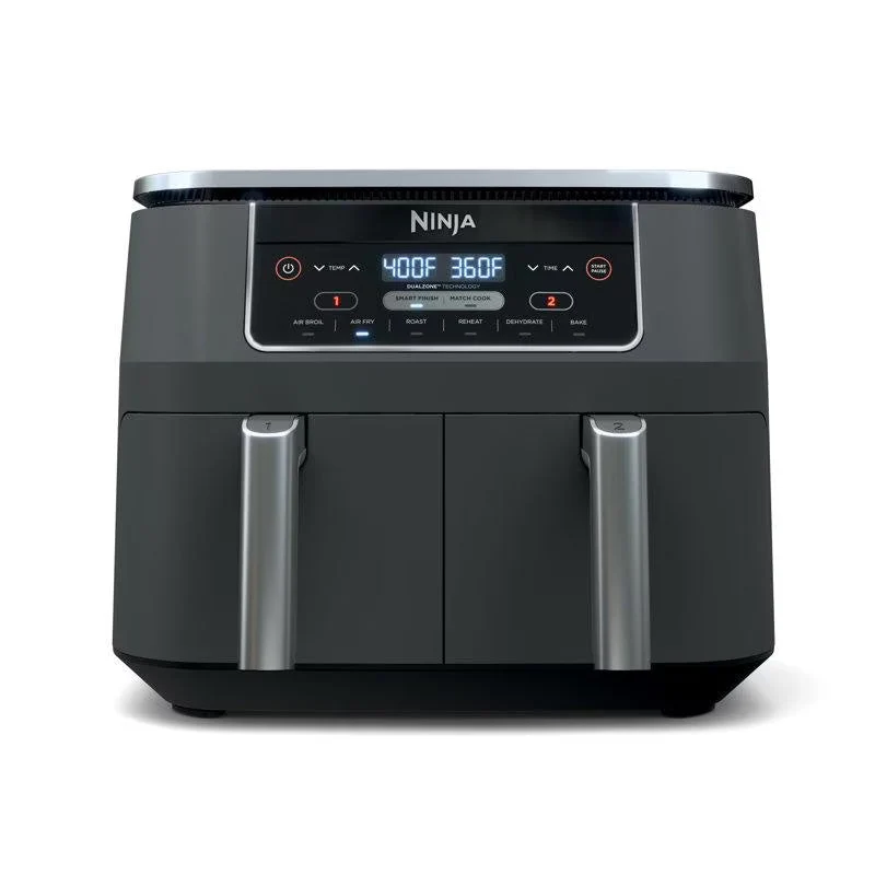 2026 NEW Ninja Foodi 6-in-1 8-Quart 2-Basket Air Fryer with DualZone Technology