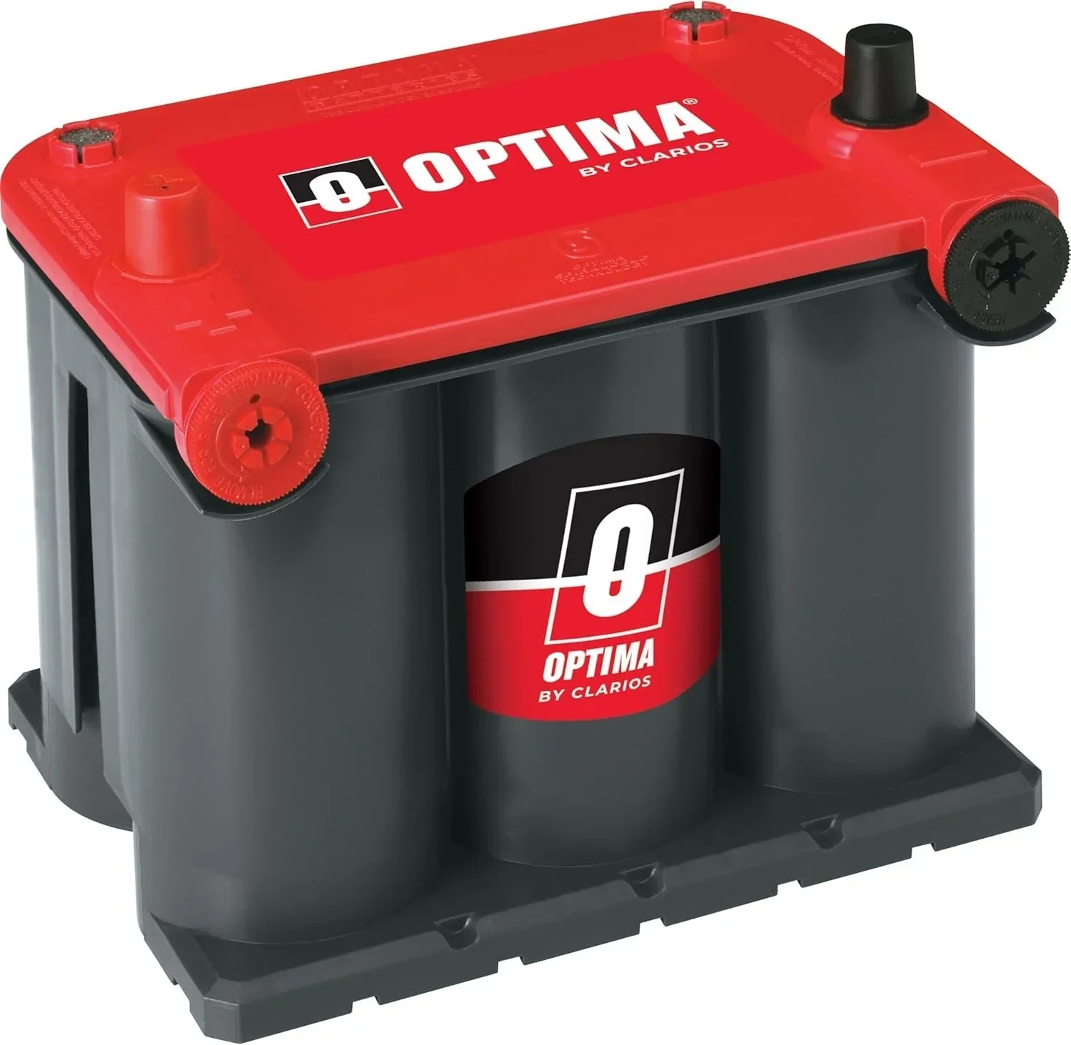 2026 NEW OPTIMA RedTop AGM starter battery, 720 CCA, dual terminals