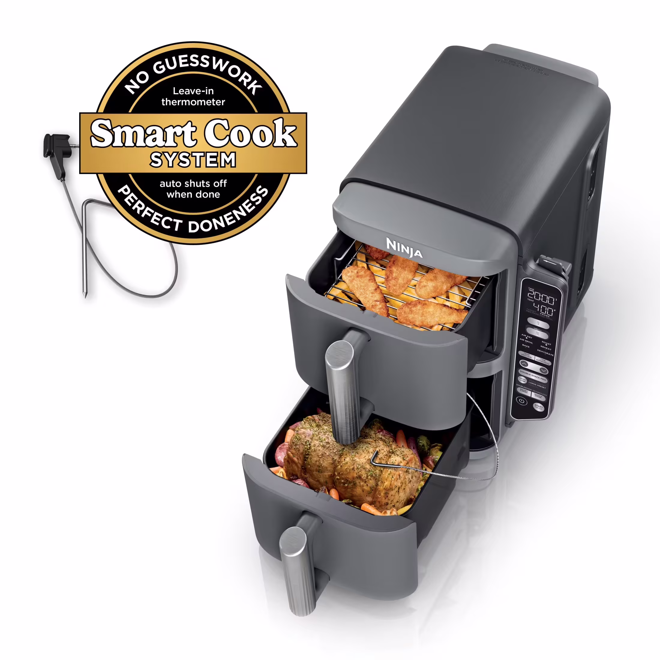 Ninja DoubleStack XL Smart 2-Basket Air Fryer
