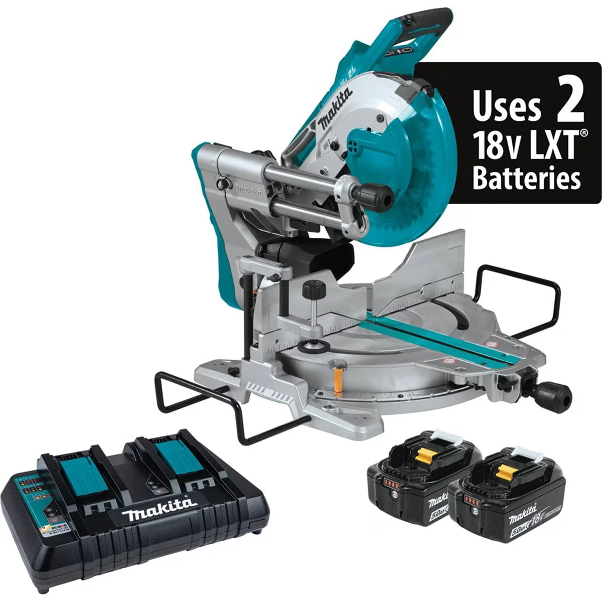 2026 NEW Makita X2 LXT Brushless Cordless Dual Bevel Sliding Compound Miter Saw w/ Laser