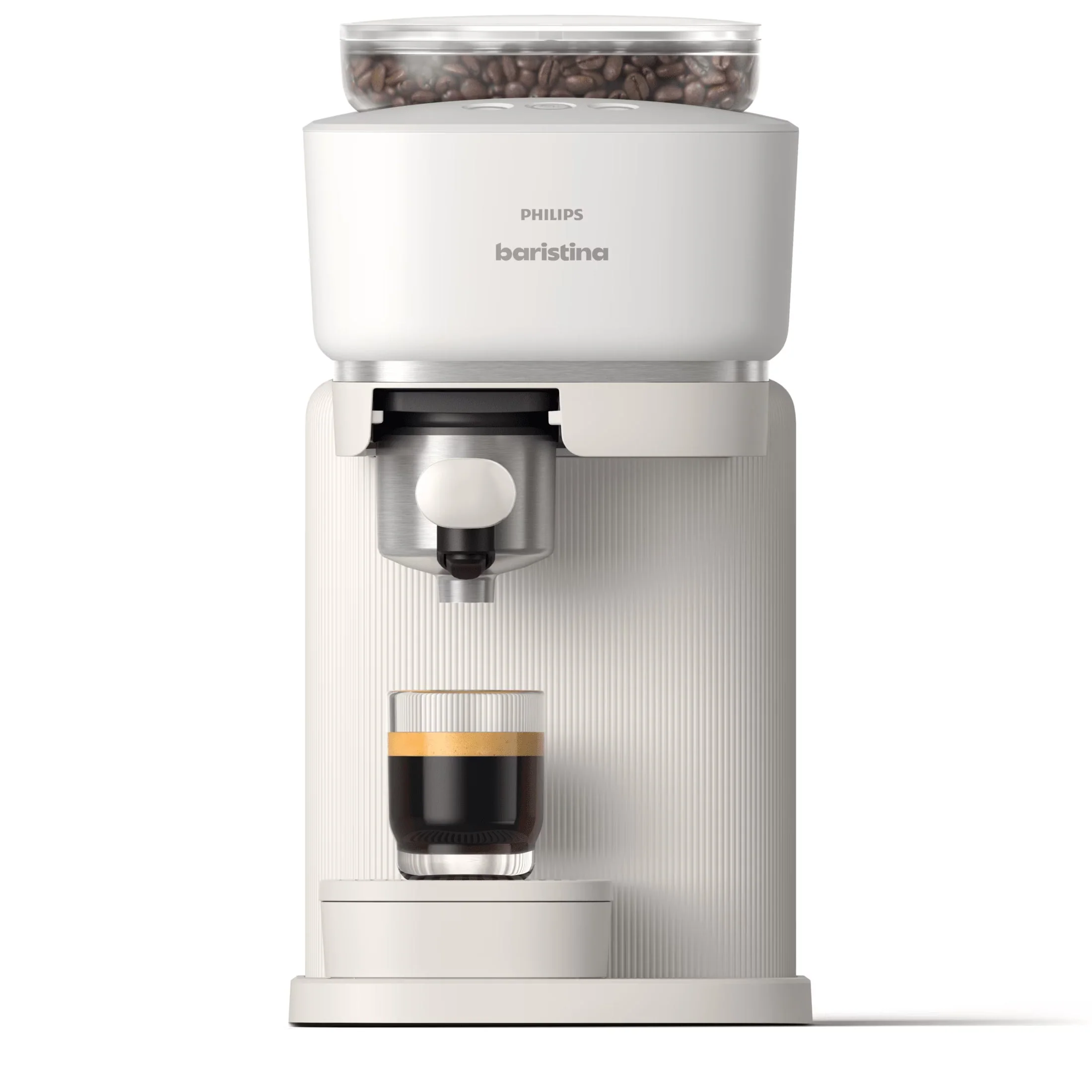 2026 NEW Philips Baristina Automatic Espresso Machine, Milky White
