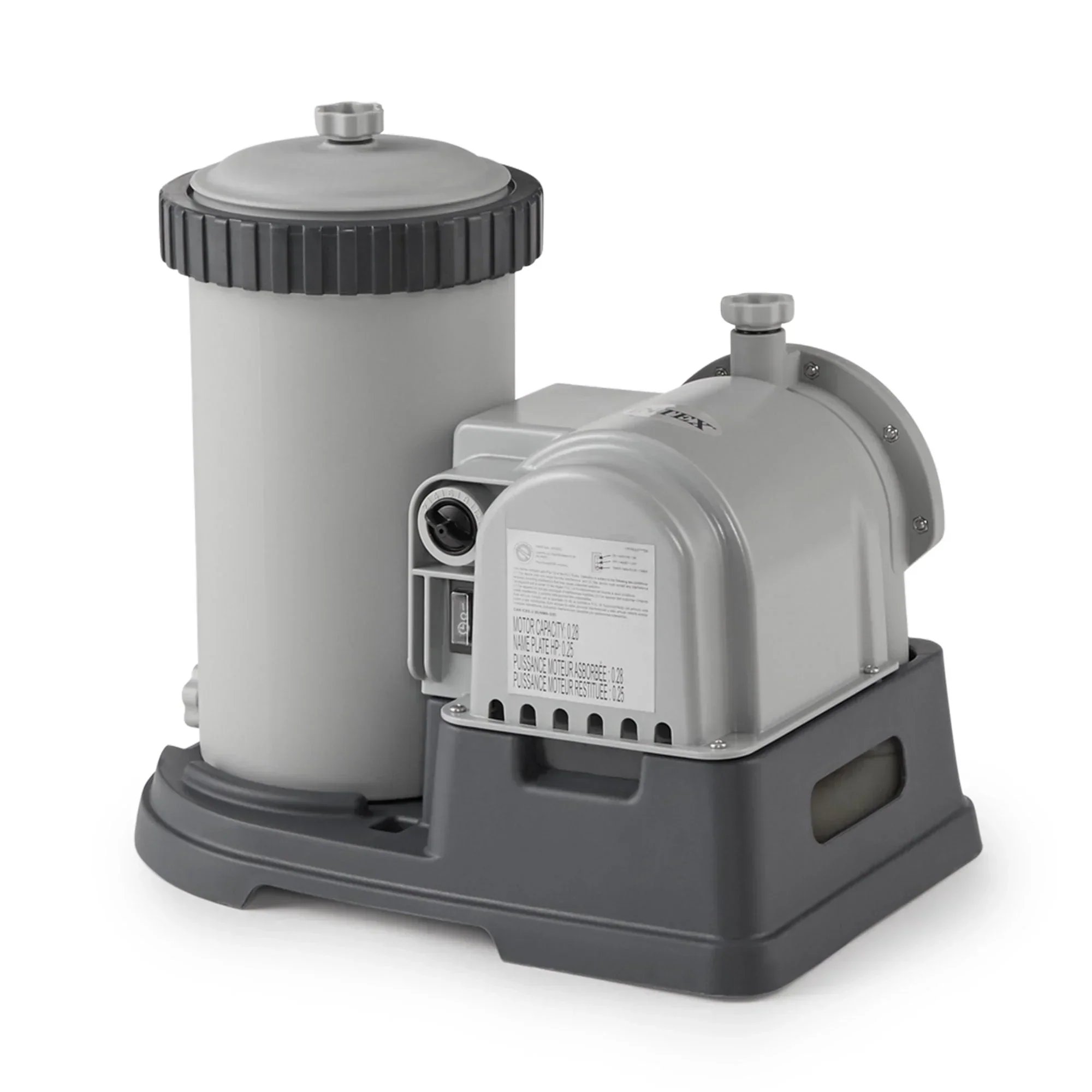 2026 NewIntex Krystal Clear 2500 GPH Swimming Pool Filter Cartridge Pump With Timer