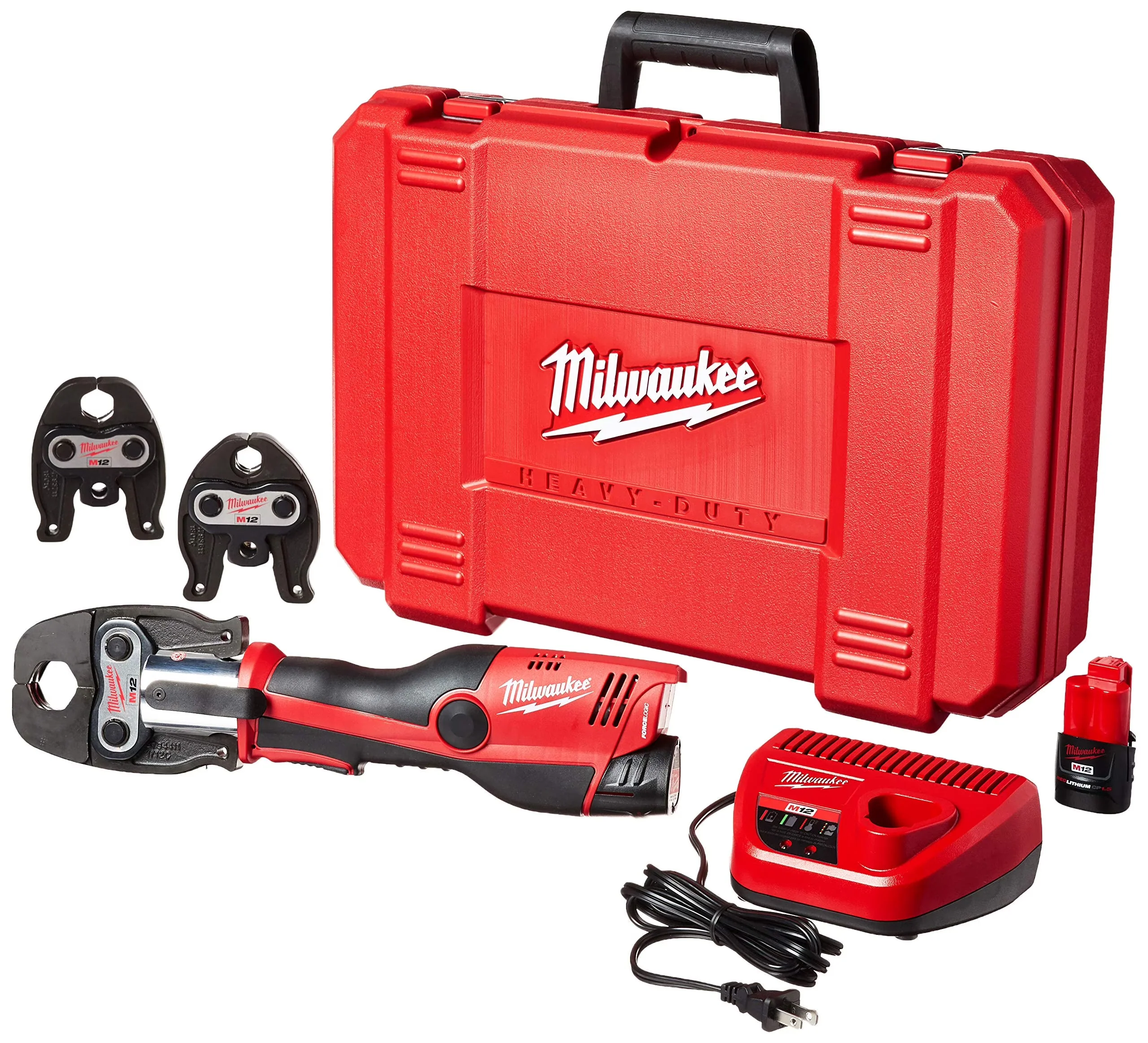 2026 NEW Milwaukee 2473-22 M12 Force Logic Press tool 1/2" - 1" Kit