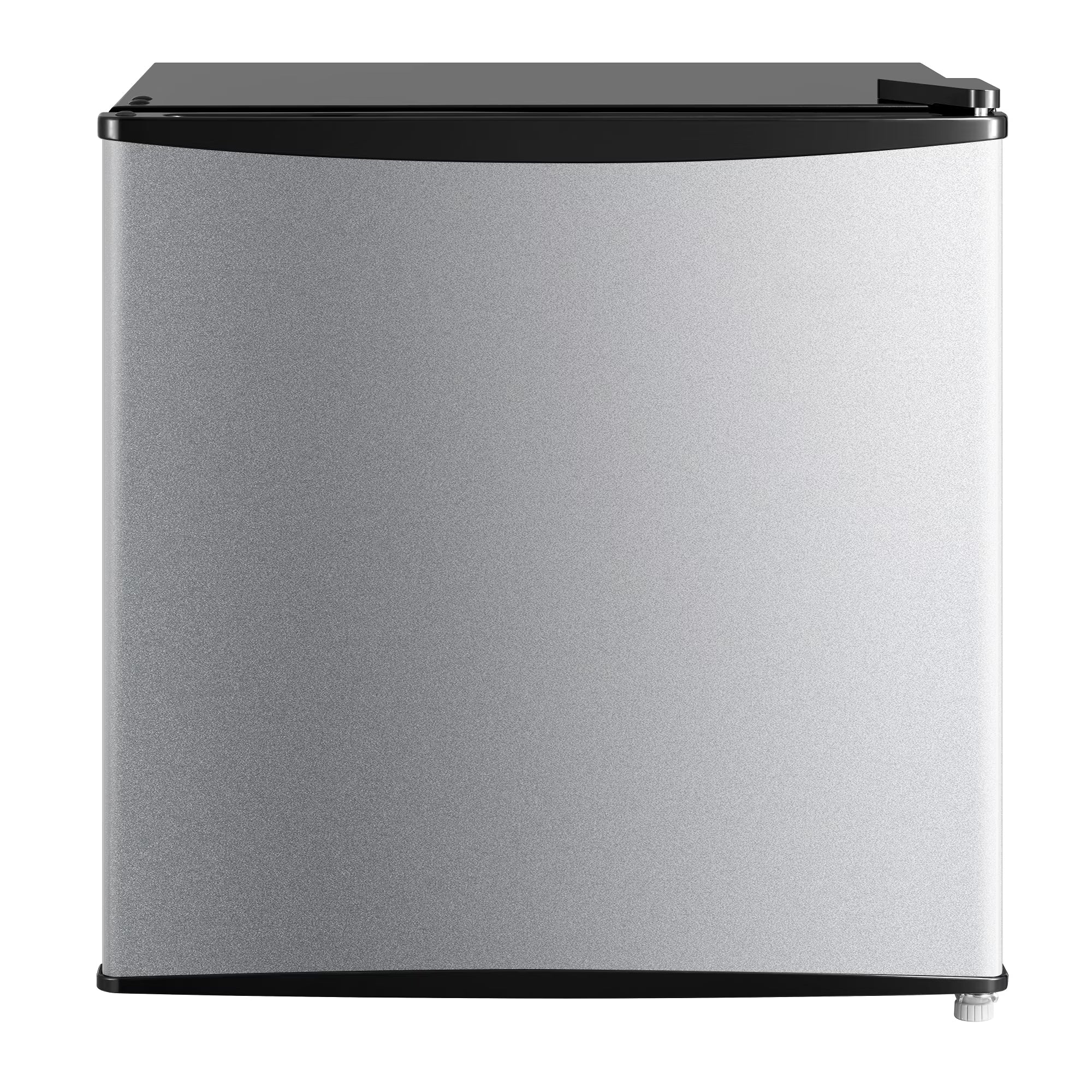 2026 NEW Mainstays 1.7 Cu. ft. Single Door Mini Refrigerator, Stainless Steel Look