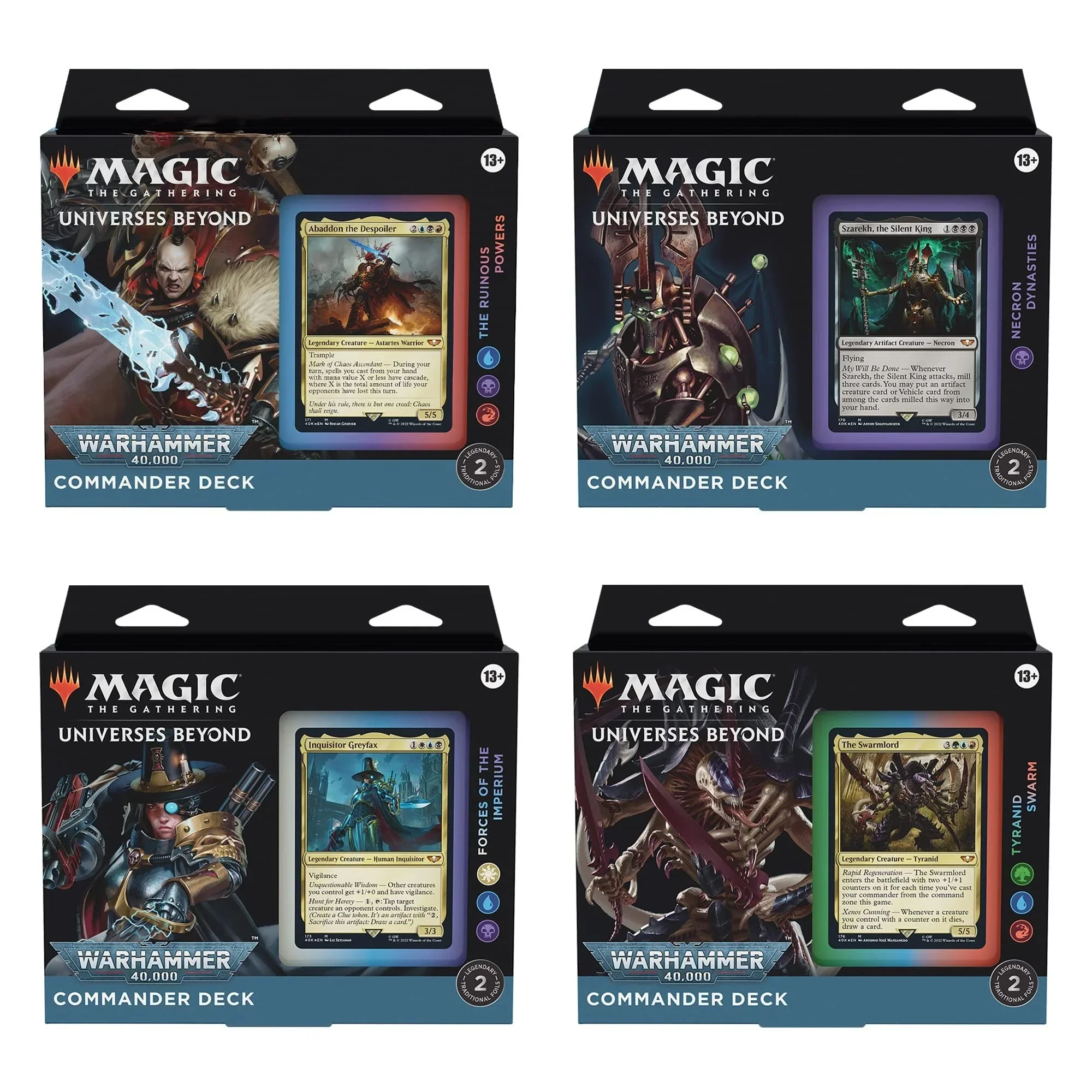 2026 NEW Magic: The Gathering Universe Warhammer Commander