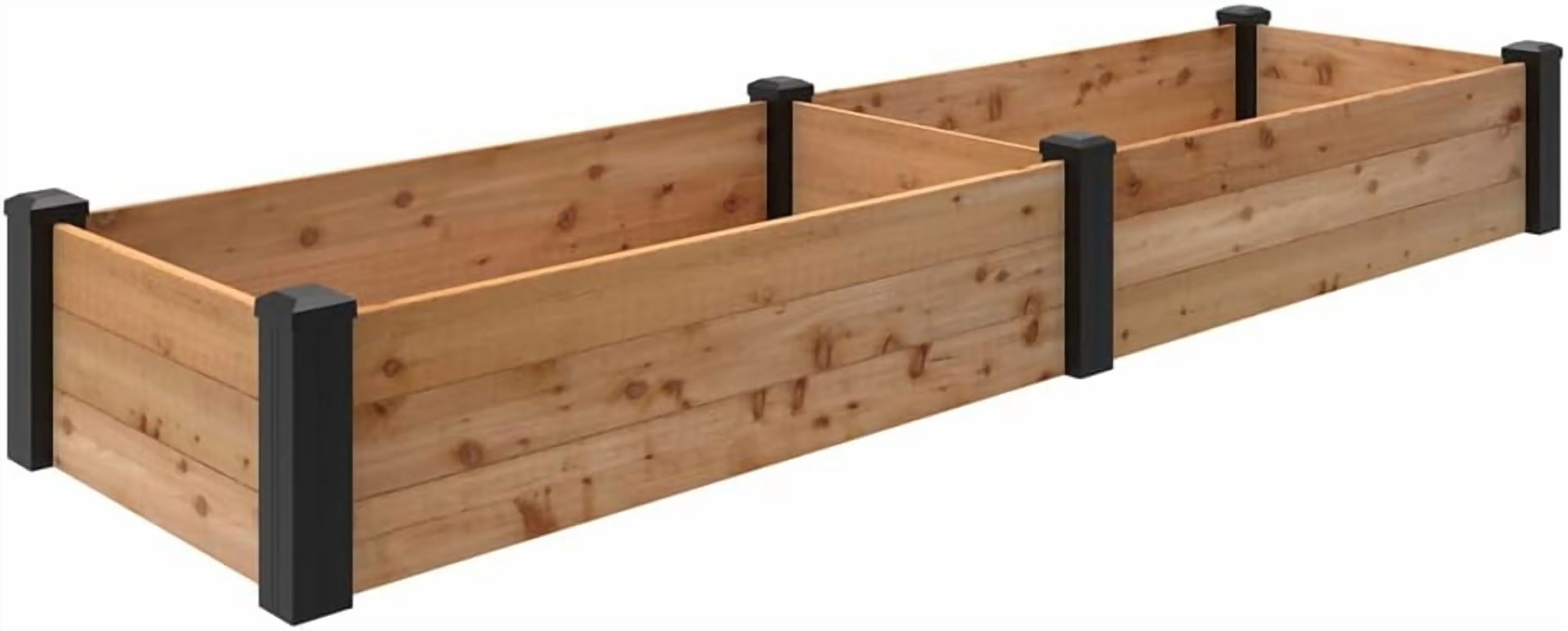 2026 NEW Outdoor Essentials Haven 2 ft. x 8 ft. Natural Cedar Raised Garden Bed